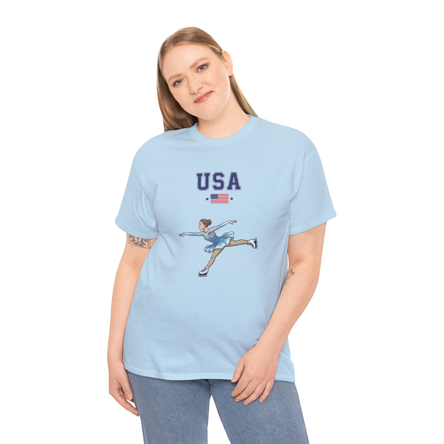 Princess Grace  TEAM USA  Unisex Heavy Cotton Tee