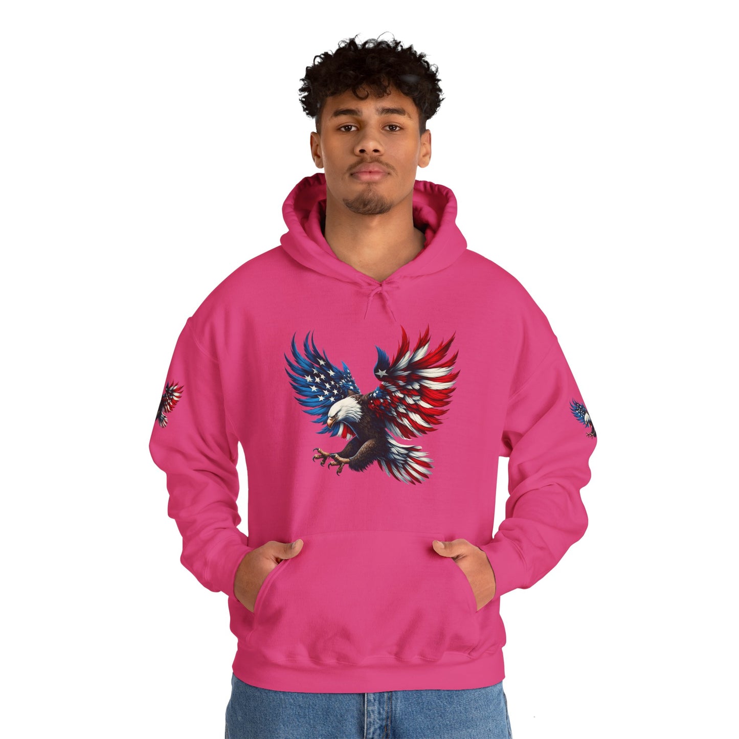 Princess Grace American Eagle Unisex Heavy Blend Hooded Sweatshirt