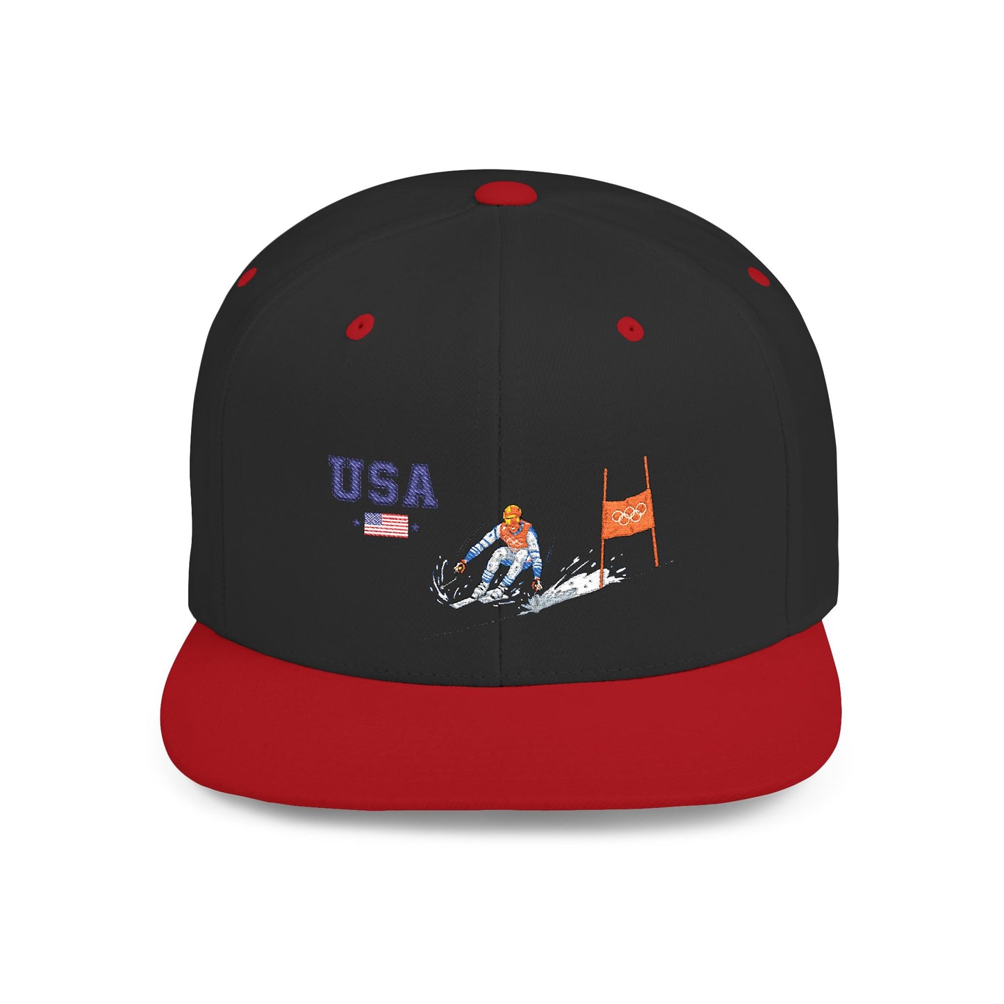 Princess Grace  TEAM USA  Flat Bill Snapback Hat