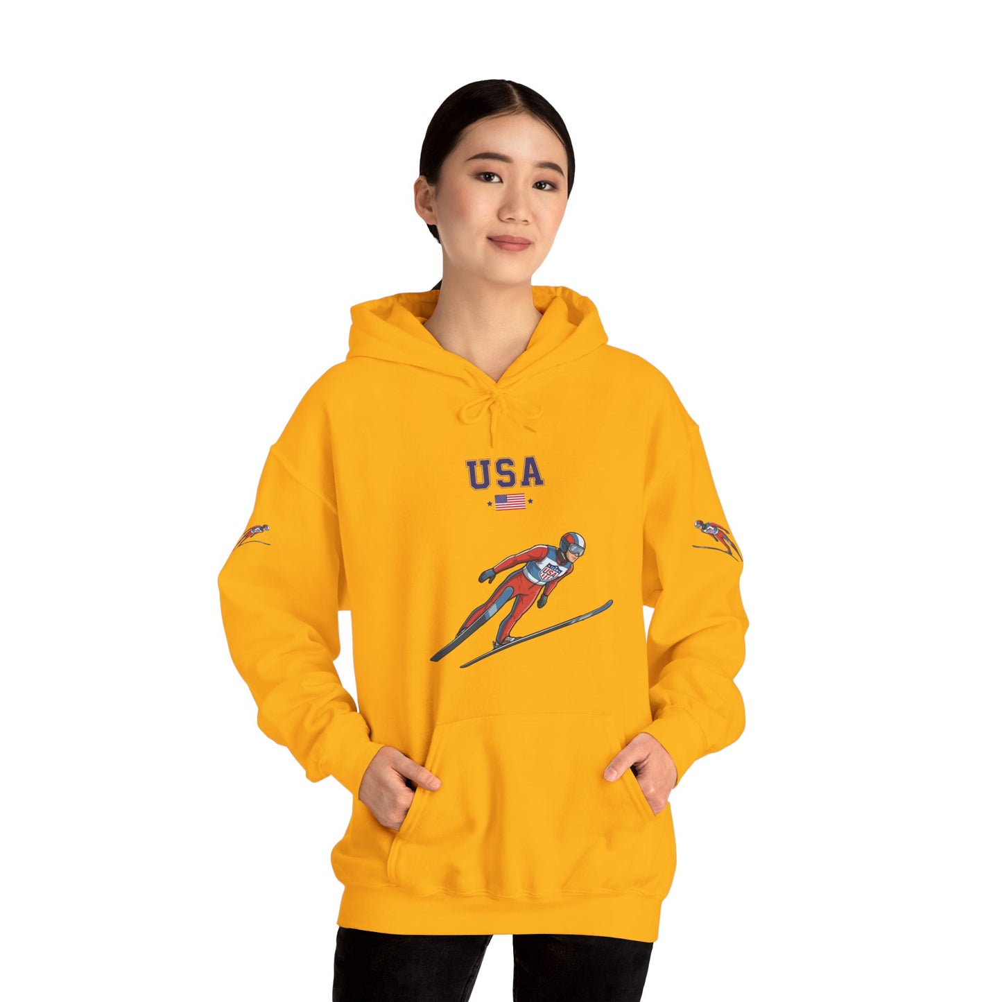 Princess Grace  TEAM USA  Unisex Heavy Blend Hooded Sweatshirt