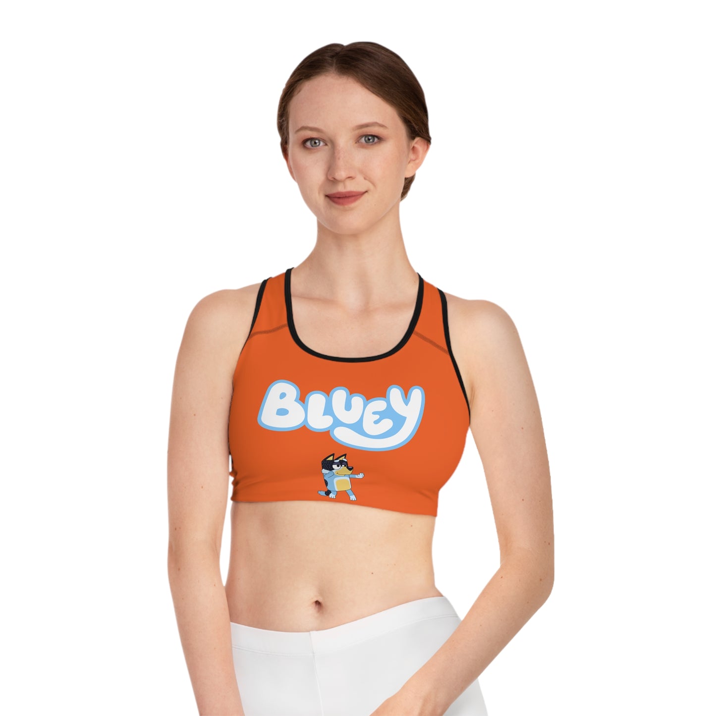 Princess Grace  Bluey  Sports Bra for  Fun & Stylish Activewear