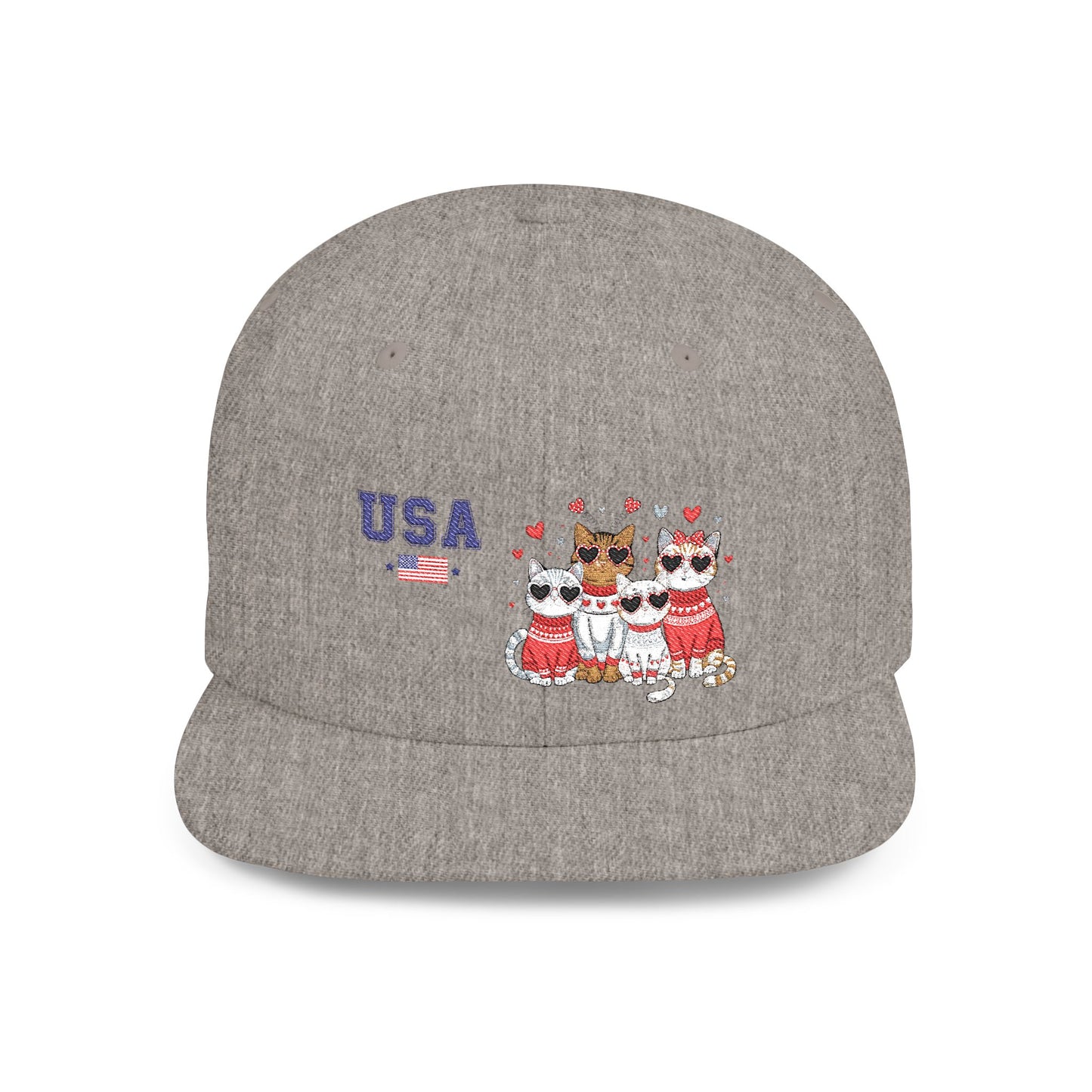 Princess Grace  TEAM USA  Flat Bill Snapback Hat