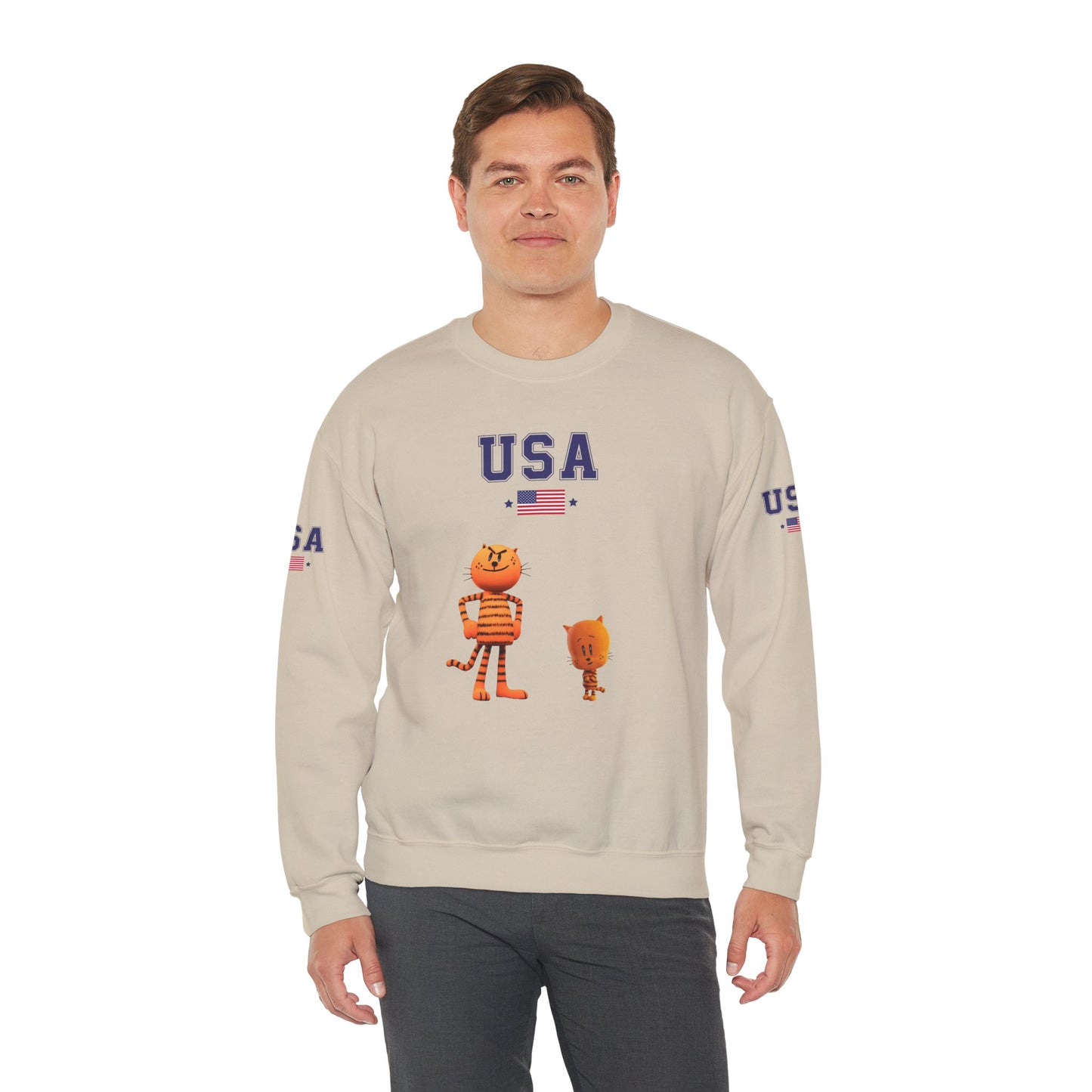 Princess Grace  TEAM USA  Unisex Heavy Blend  Crewneck Sweatshirt