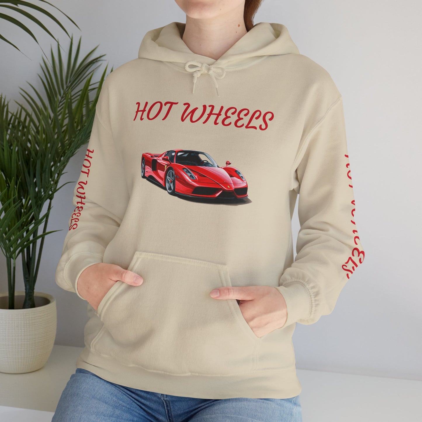 Princess Grace  Hot Wheels Unisex Heavy Blend Hooded Sweatshirt Car Enthusiast Apparel