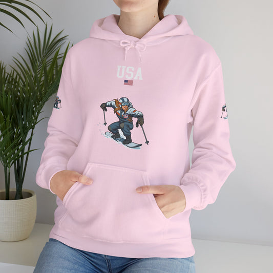 Princess Grace  TEAM USA  Unisex Heavy Blend Hooded Sweatshirt