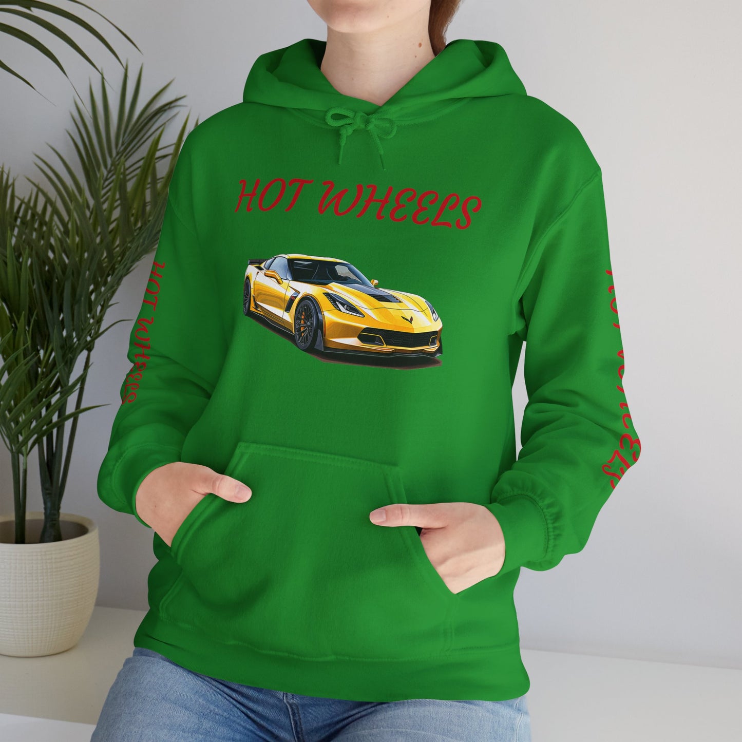 Princess Grace  Hot Wheels Unisex Hoodie Retro Car Style Sweatshirt for Car Enthusiasts