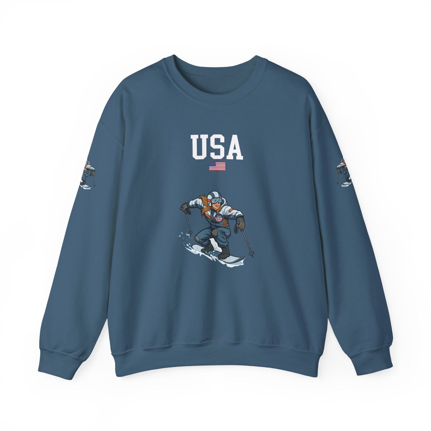 Princess Grace  TEAM USA  Unisex Heavy Blend  Crewneck Sweatshirt