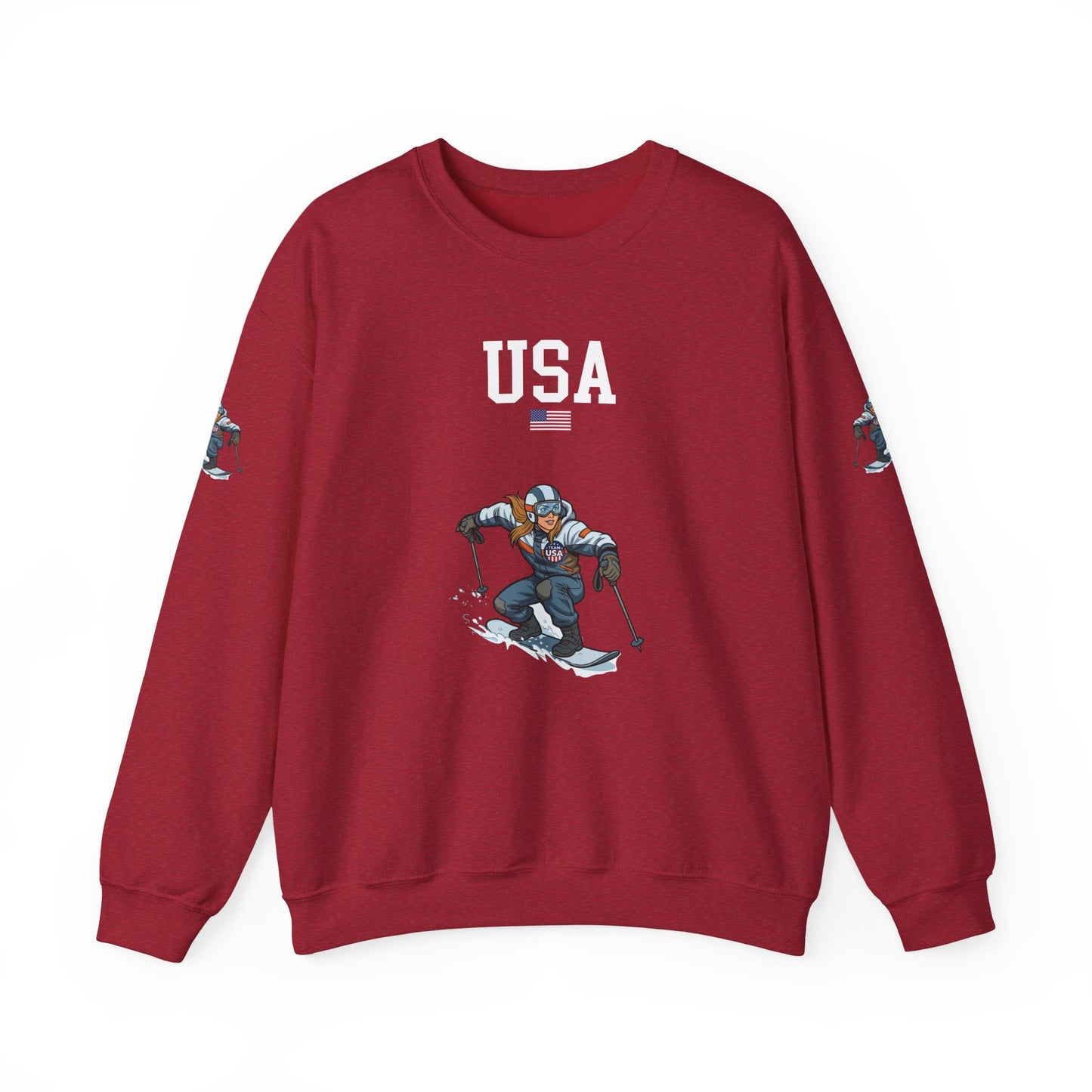 Princess Grace  TEAM USA  Unisex Heavy Blend  Crewneck Sweatshirt