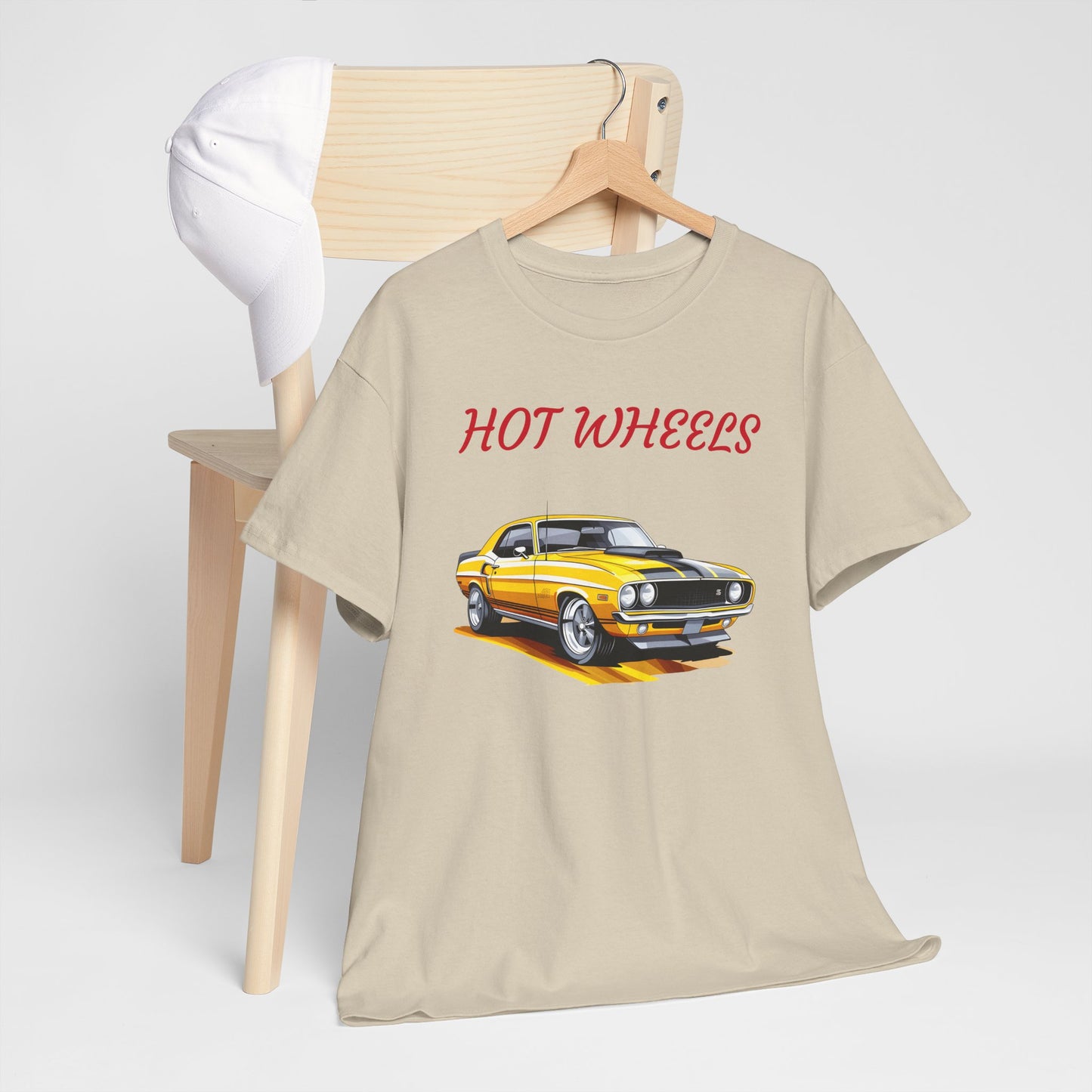 Princess Grace  Vintage Hot Wheels Unisex Heavy Cotton Tee  Classic Car Design