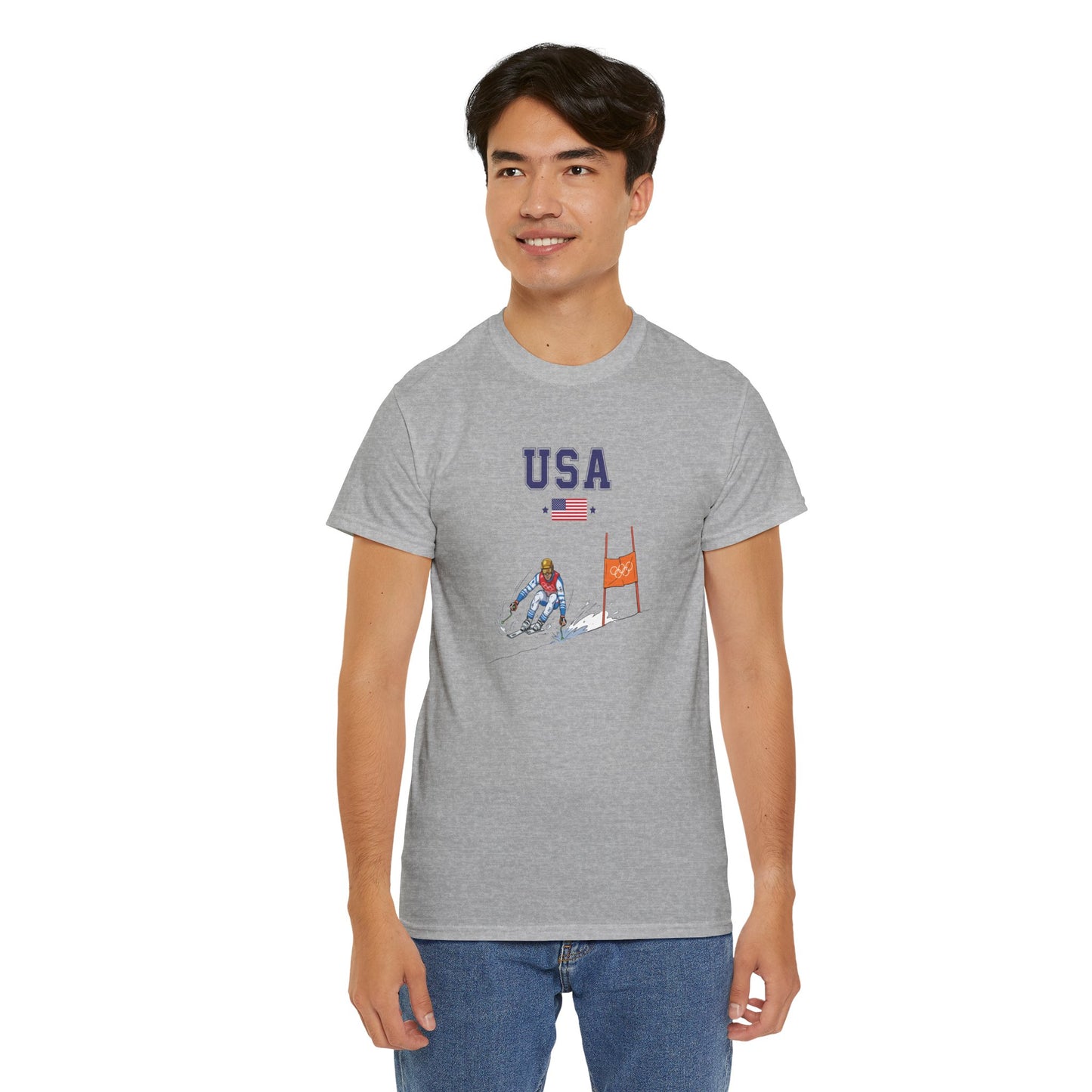 Princess Grace  TEAM USA   Unisex Heavy Cotton Tee
