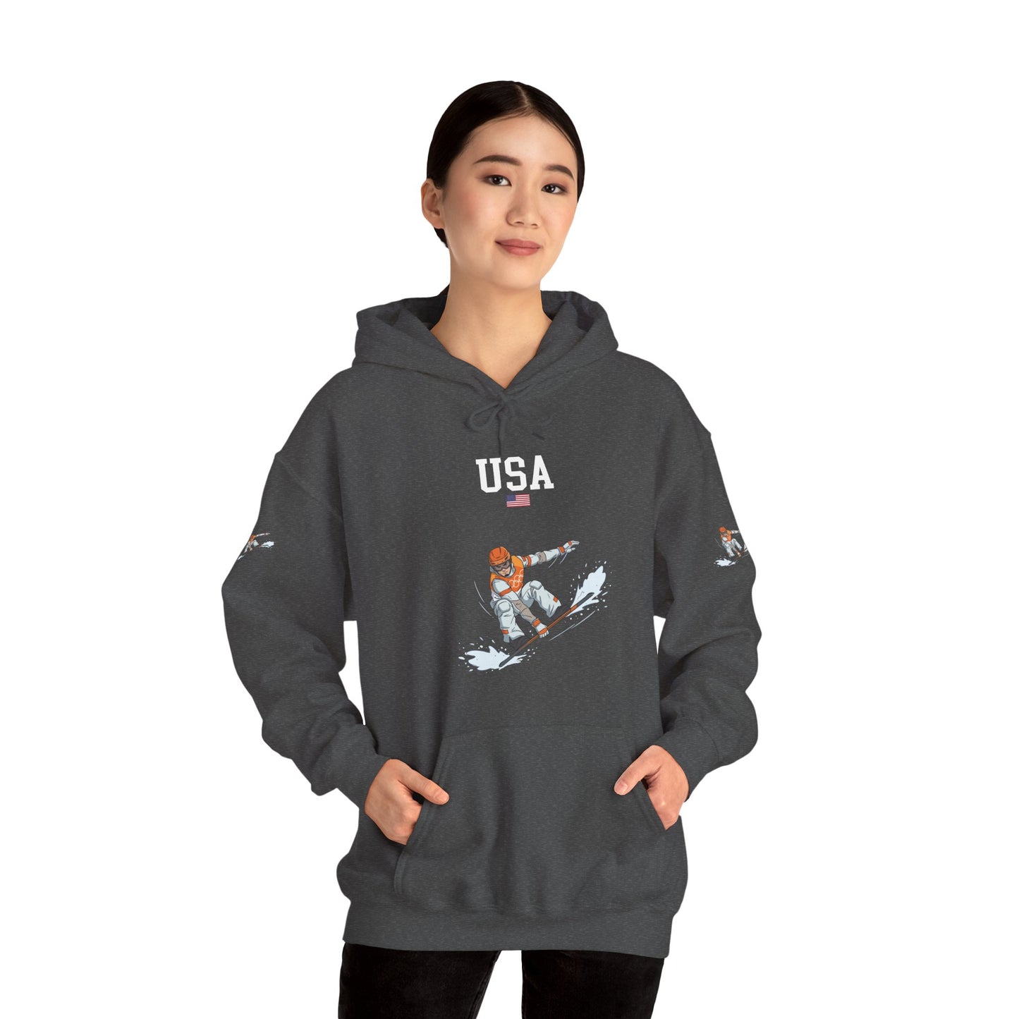 Princess Grace  TEAM USA  Unisex Heavy Blend Hooded Sweatshirt