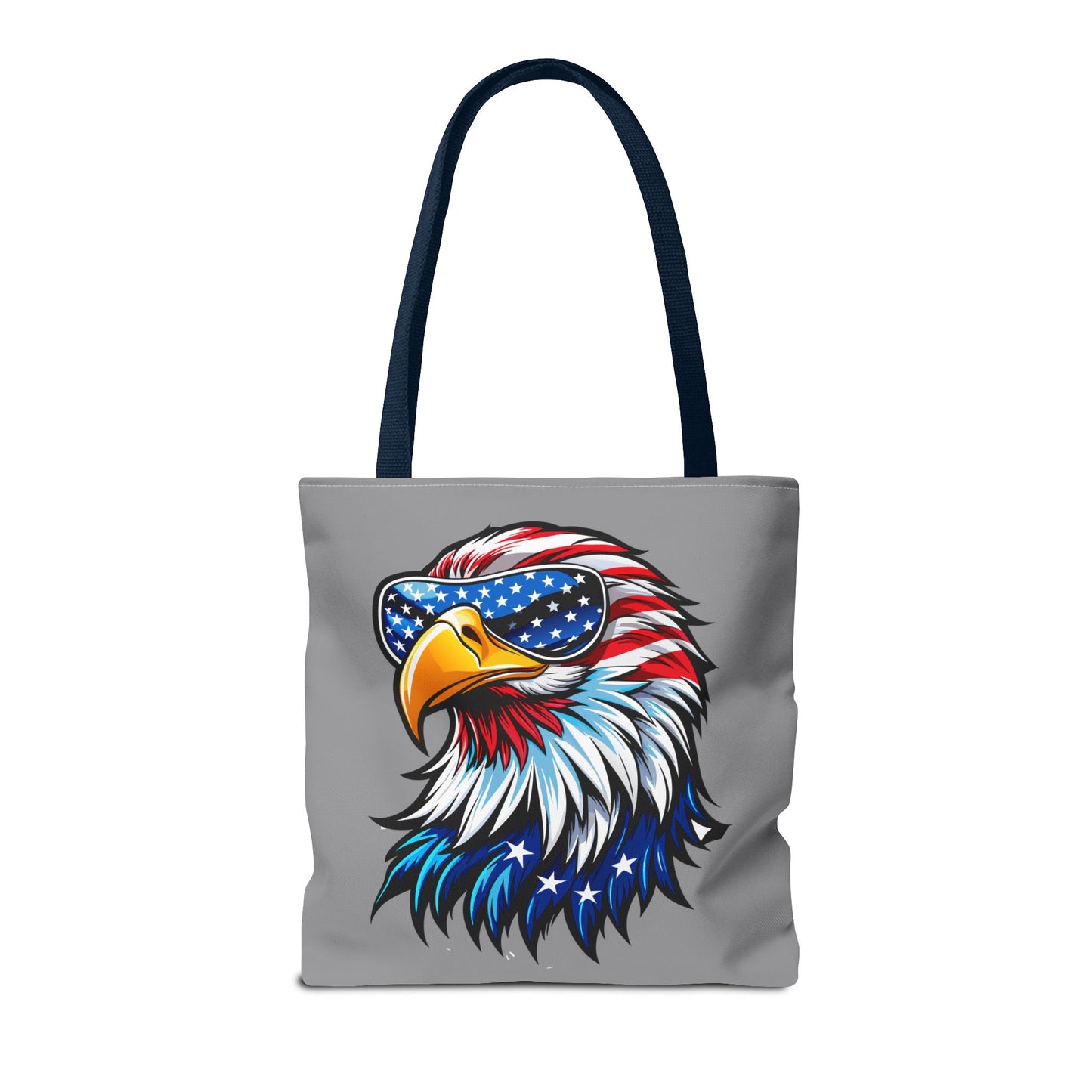 Princess Grace  Patriotic Eagle Tote Bag Stylish American Flag Design for Celebrations