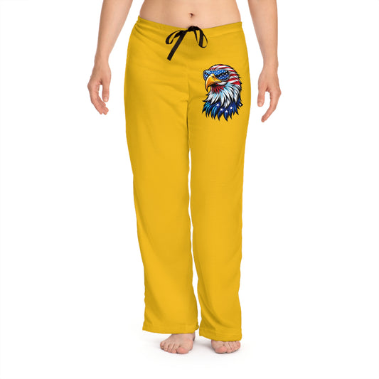 Princess Grace  Patriotic  Pajama Pants  Eagle Design for Cozy Nights