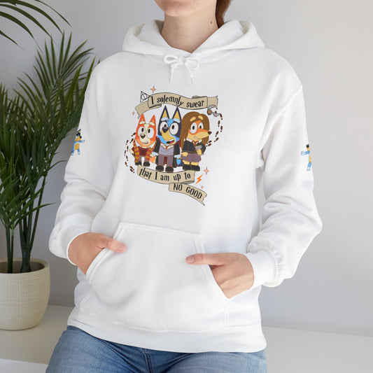 Princess Grace  Bluey  I Sincerely Sweet! Unisex Heavy Blend Hooded Sweatshirt for Fun Loving Fans