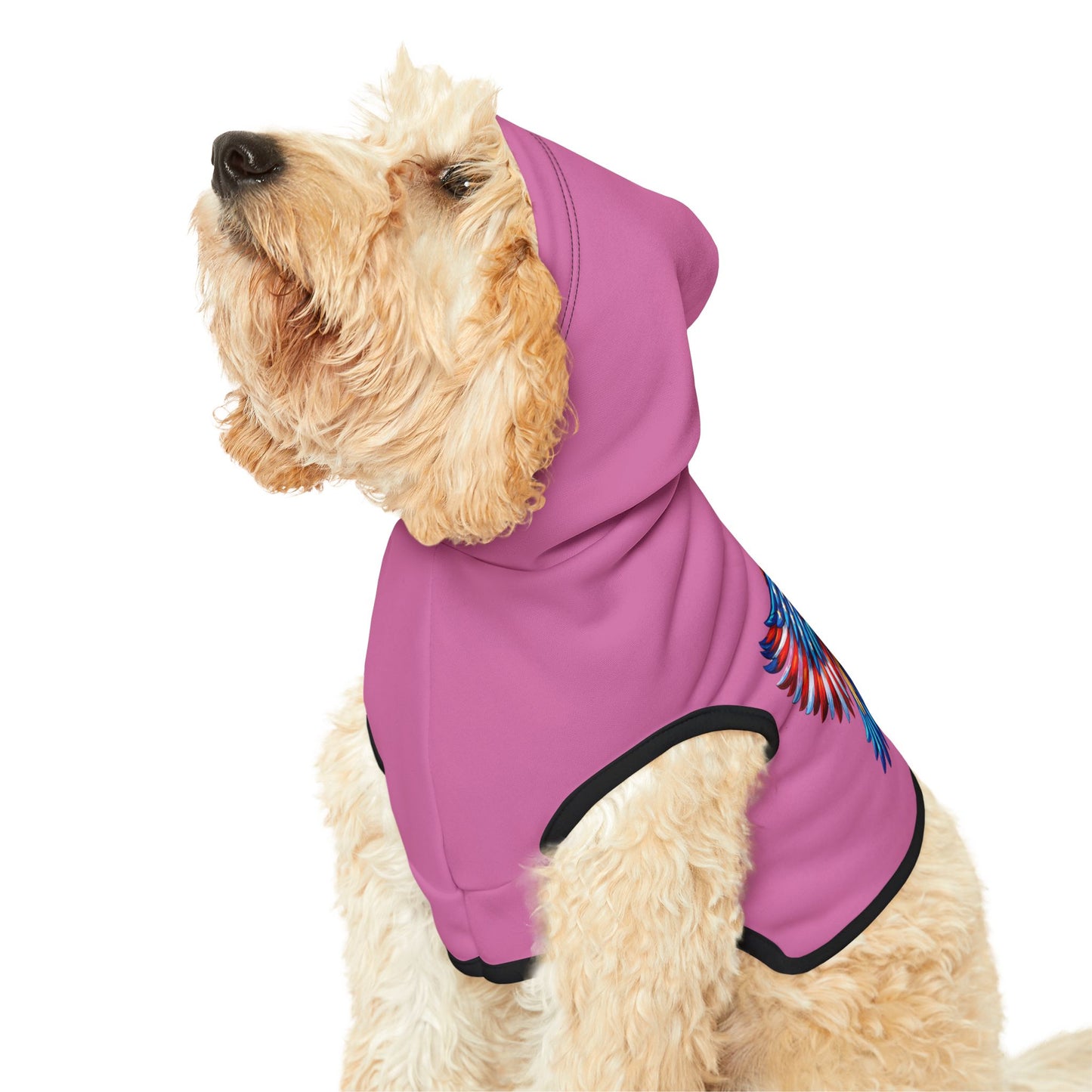 Princess Grace  Patriotic Eagle Pet Hoodie  Perfect for Celebrations