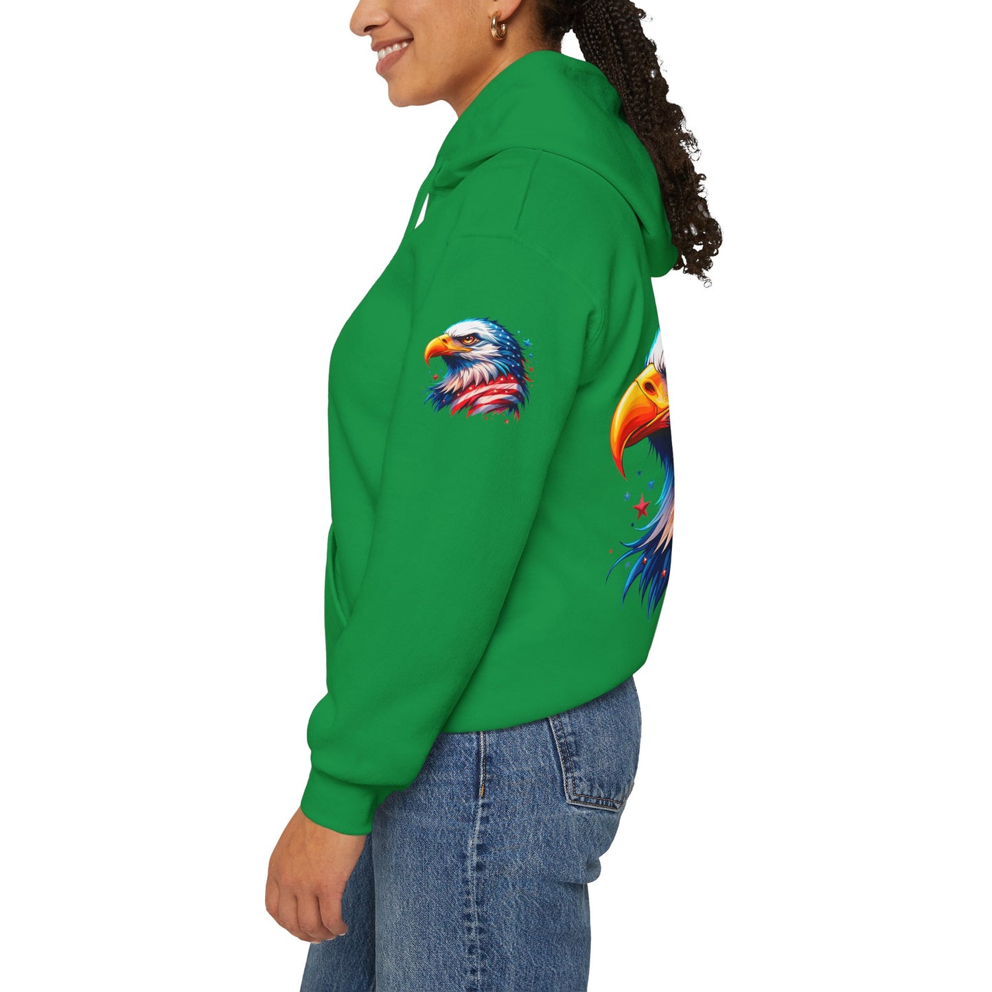 Princess Grace  American  Eagle Unisex Heavy Blend Hooded Sweatshirt