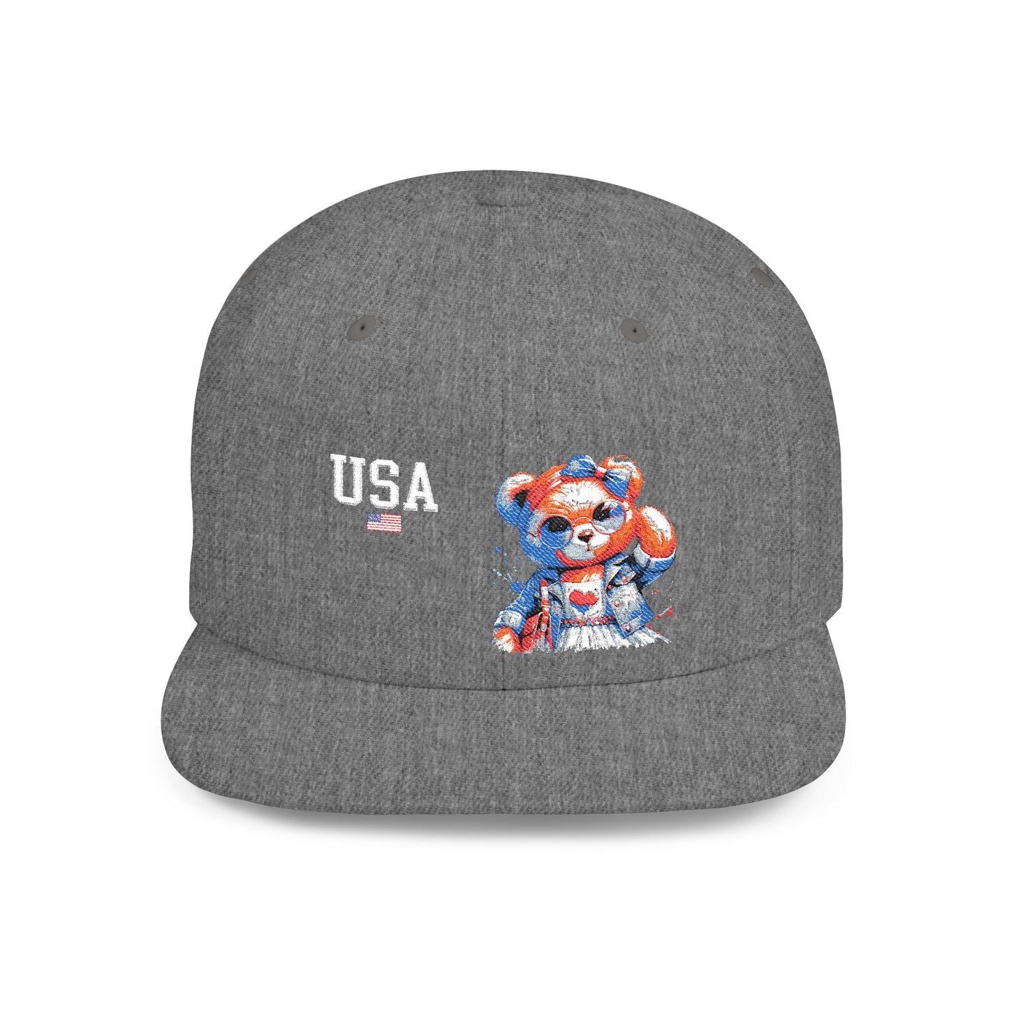 Princess Grace  TEAM USA  Flat Bill Snapback Hat