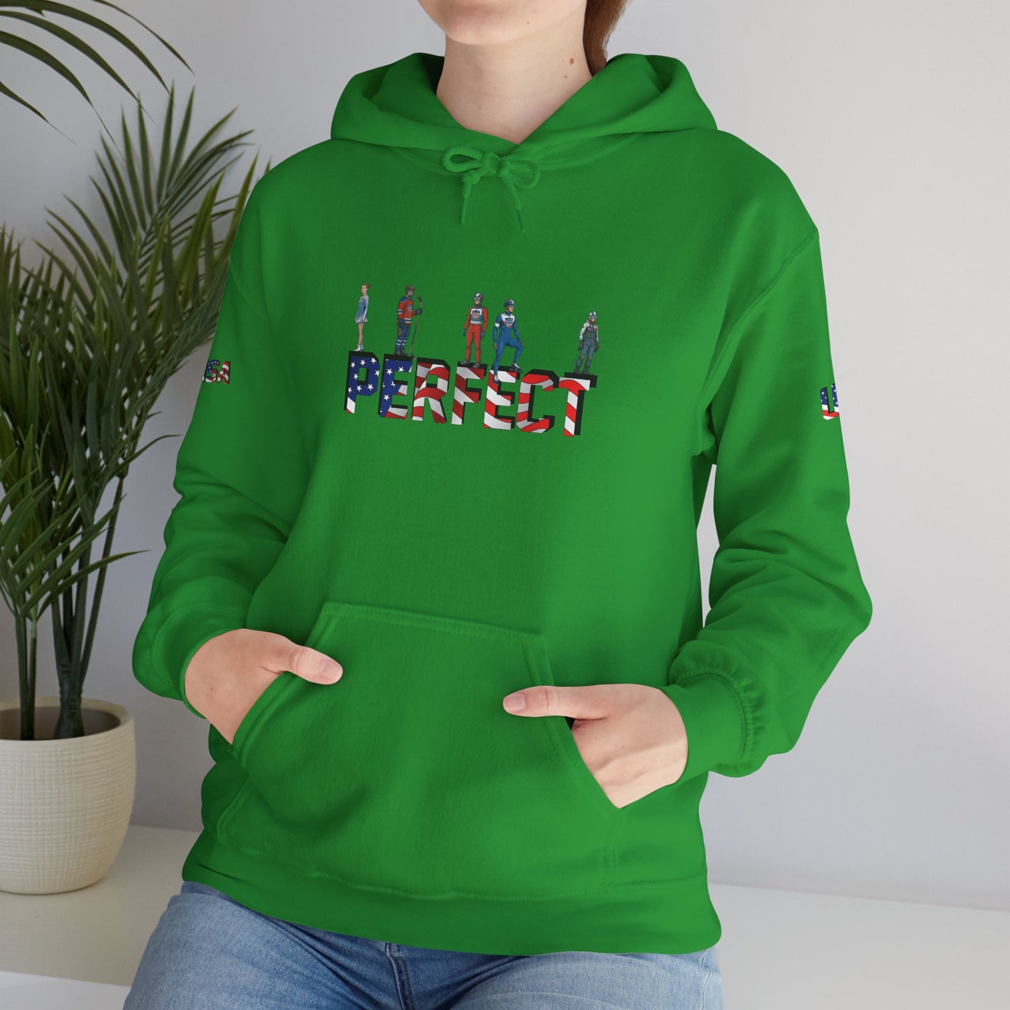 Princess Grace  TEAM USA  Unisex Heavy Blend  Hooded Sweatshirt