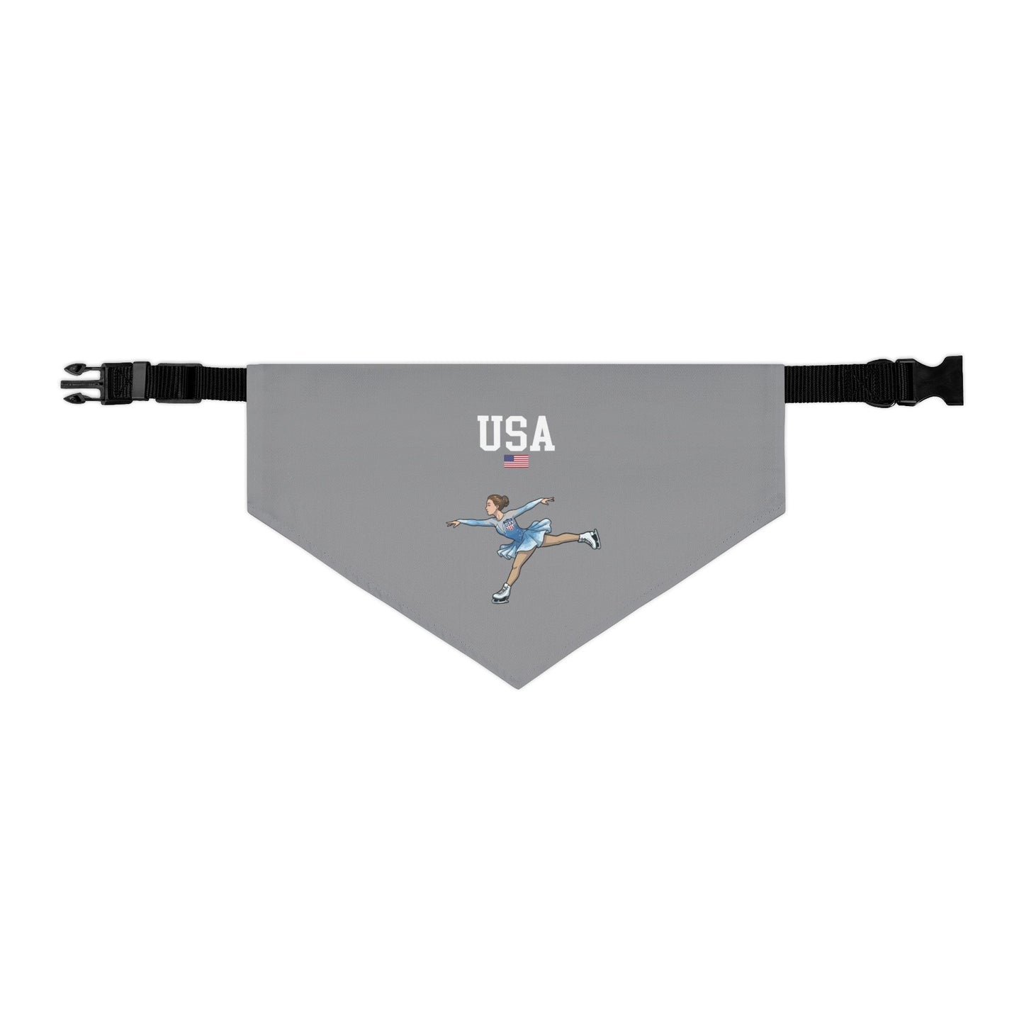 Princess Grace  TEAM USA  Pet Bandana Collar