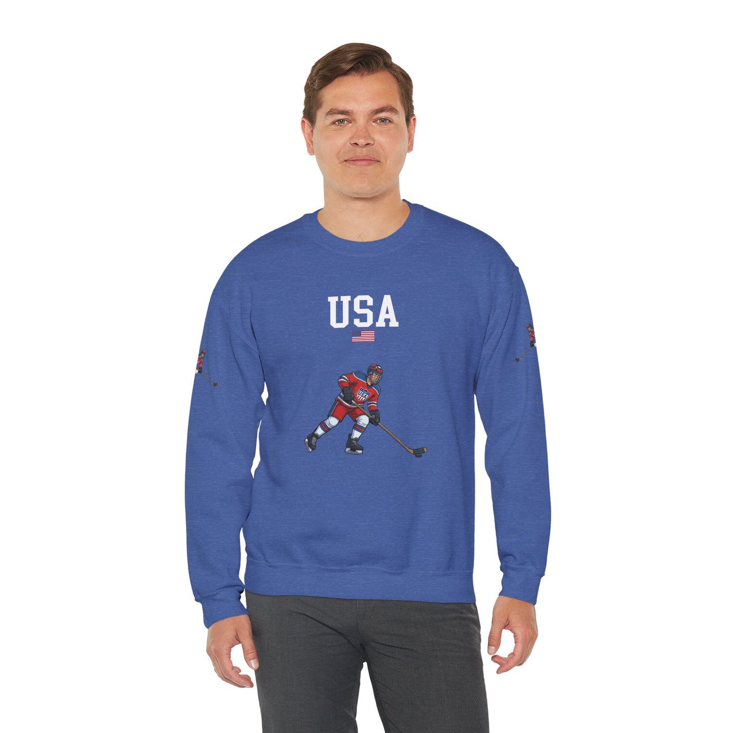 Princess Grace  TEAM USA  Unisex Heavy Blend  Crewneck Sweatshirt