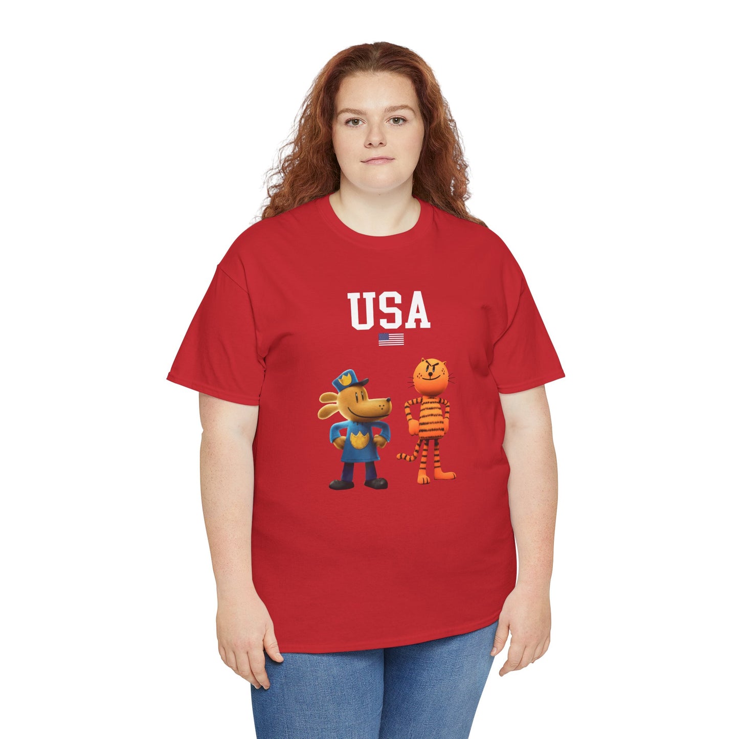 Princess Grace  TEAM USA  Unisex Heavy Cotton Tee