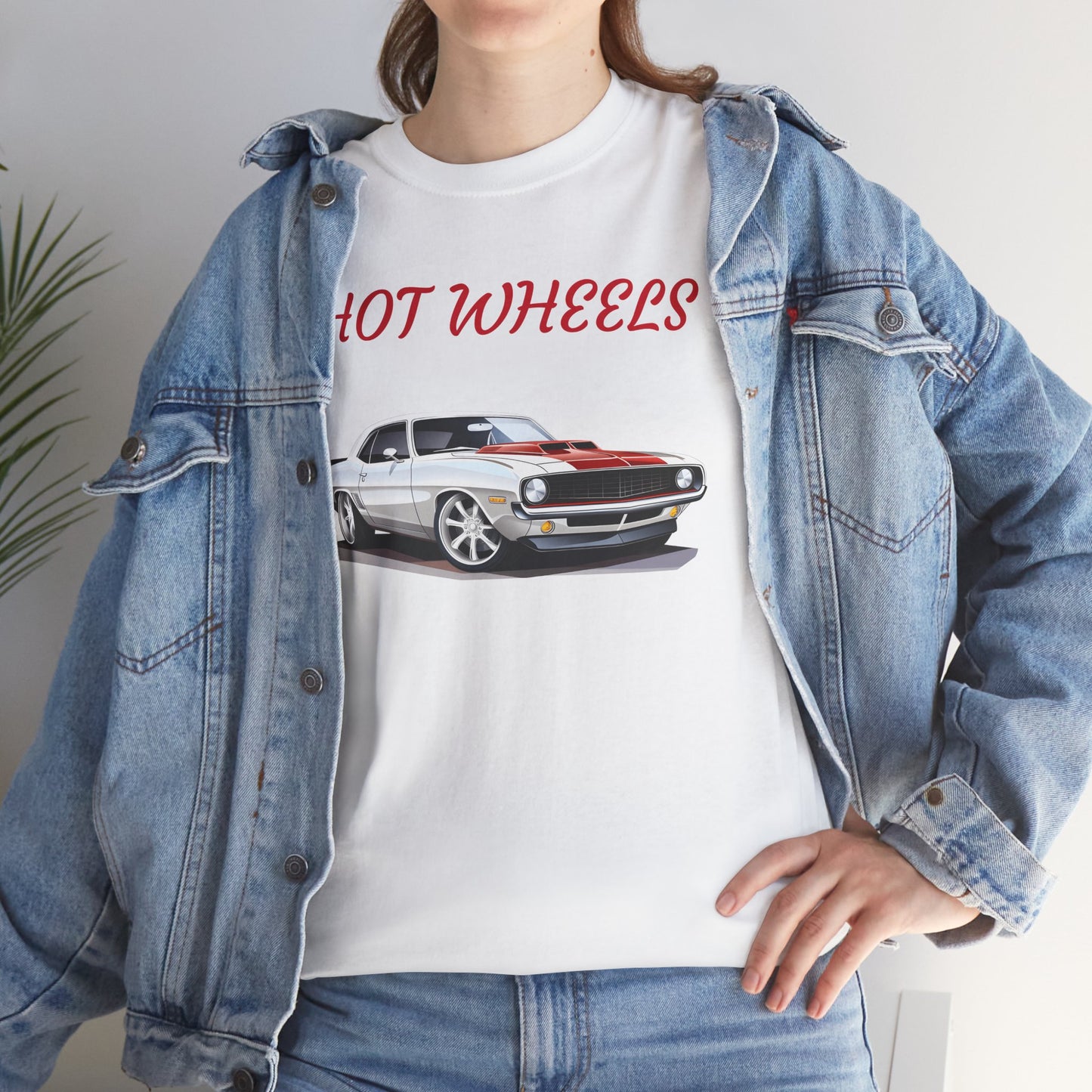 Princess Grace Hot Wheels Unisex Heavy Cotton Tee Classic Car Enthusiast Shirt