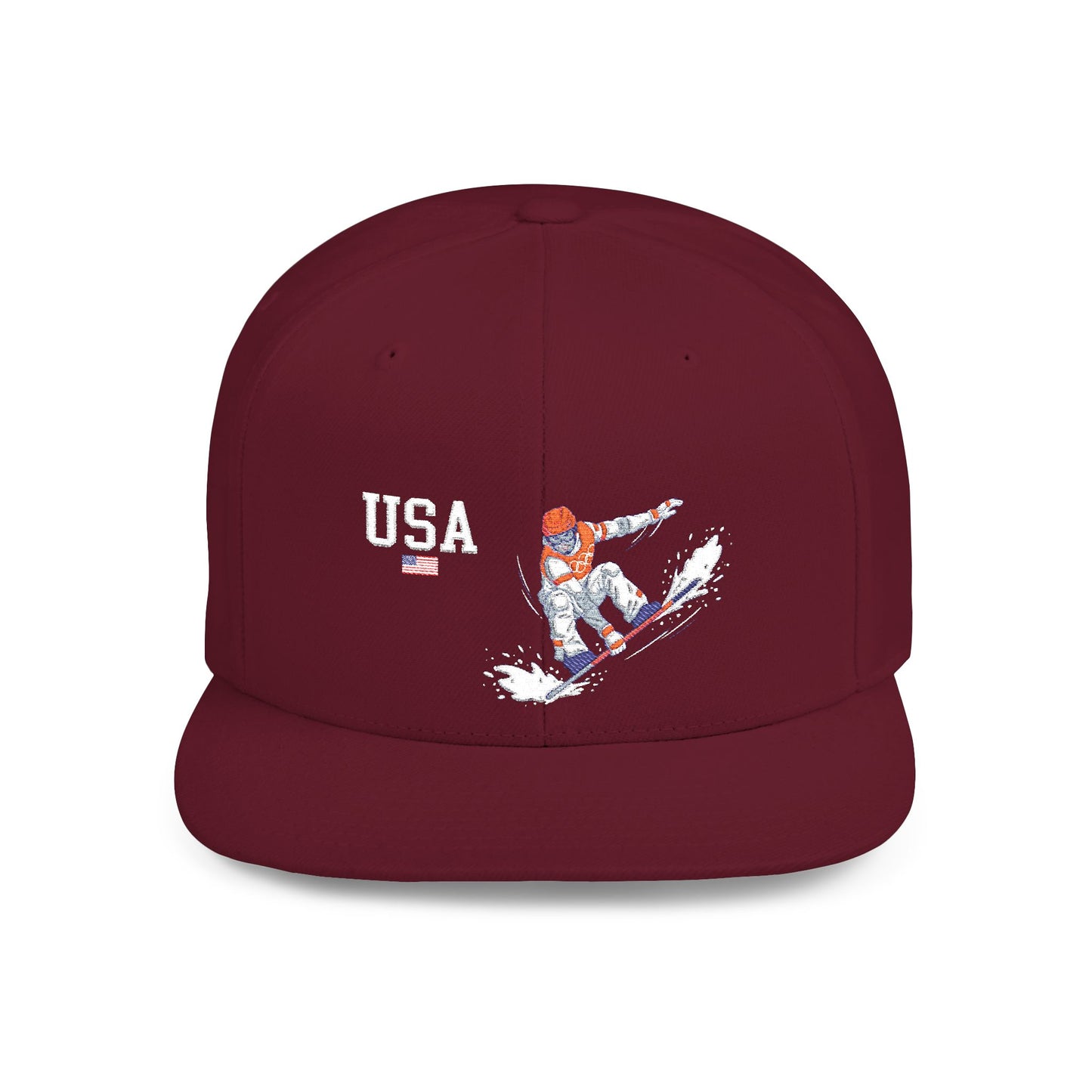 Princess Grace  TEAM USA  Flat Bill Snapback Hat