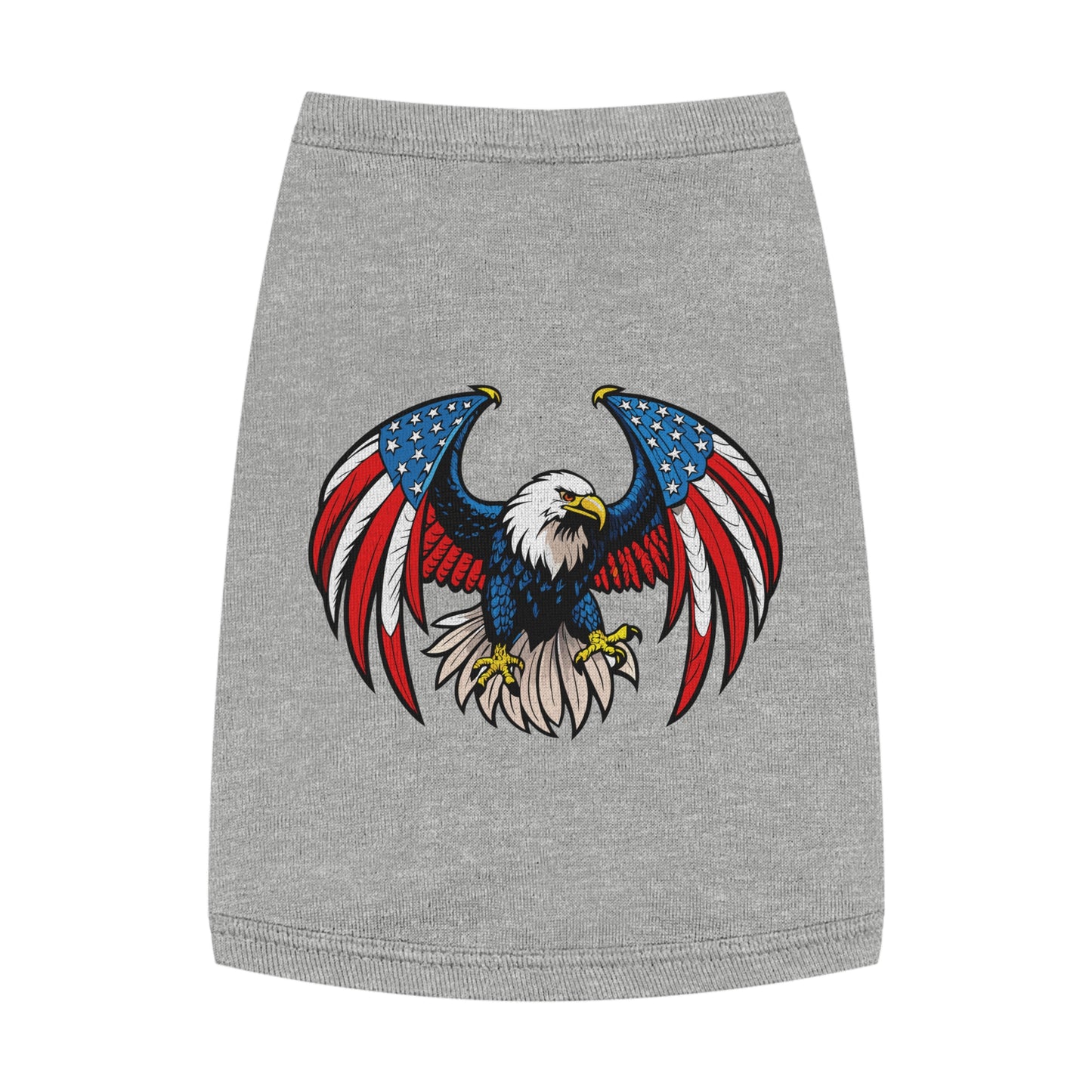 Princess Grace Patriotic Pet Tank Top USA Flag Eagle Design