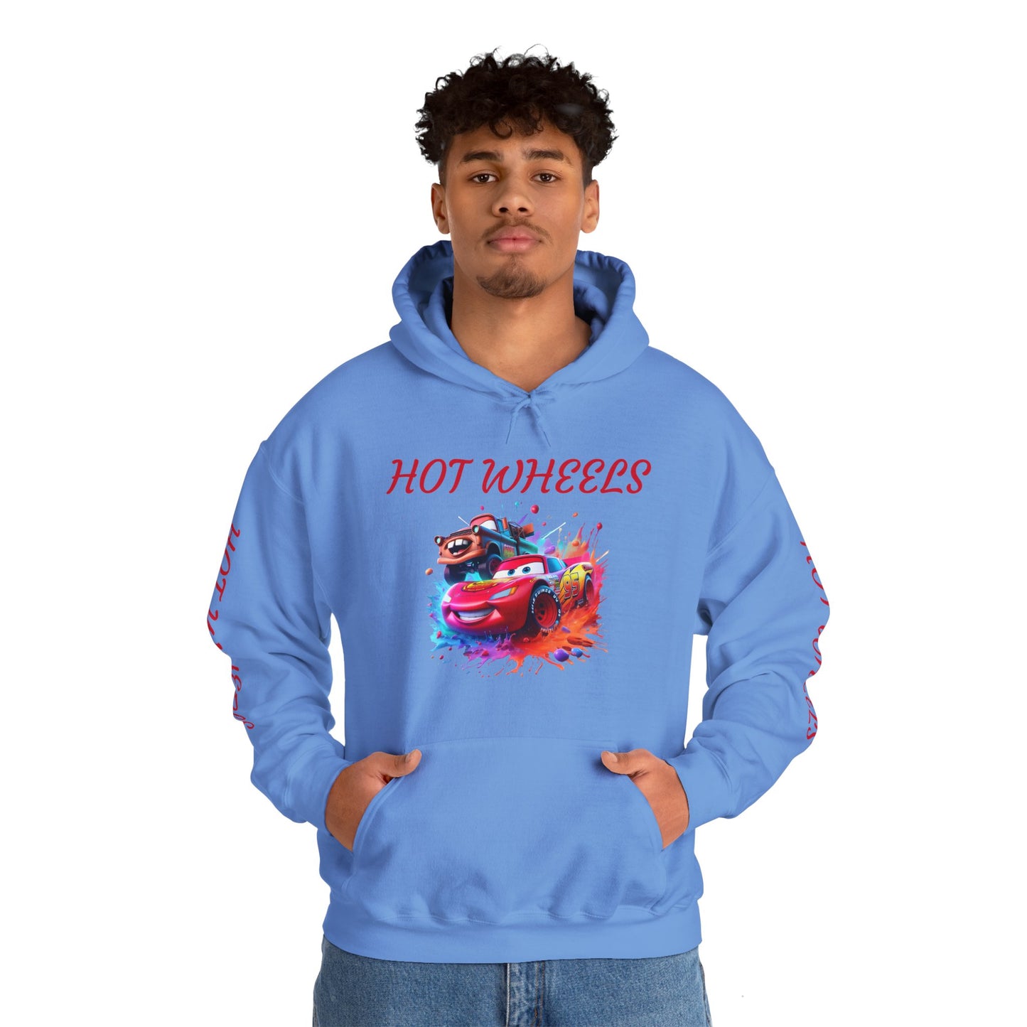 Princess Grace  Hot Wheels Unisex Hoodie Retro Racing Design for Kids and Car Enthusiasts