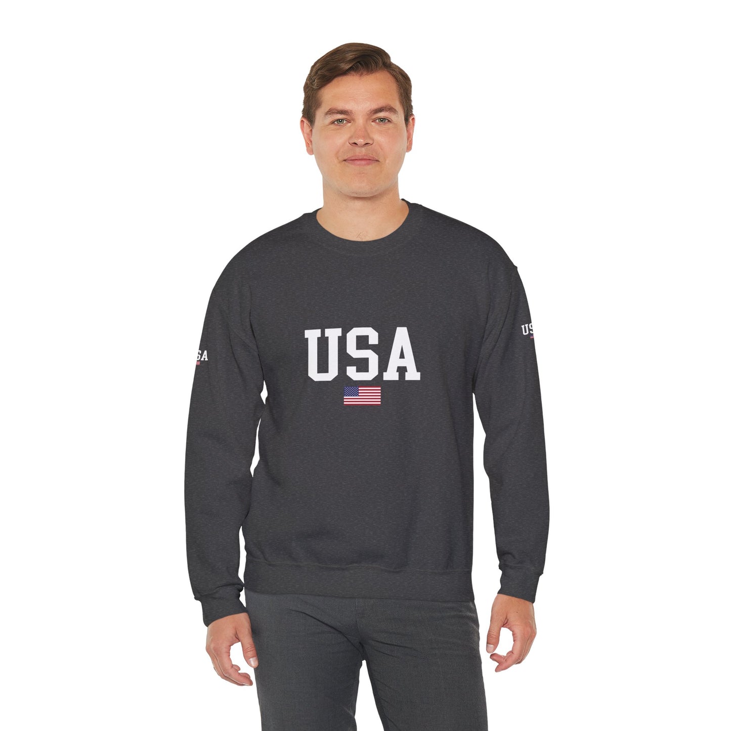 Princess Grace TEAM USA  Unisex Heavy Blend Crewneck Sweatshirt