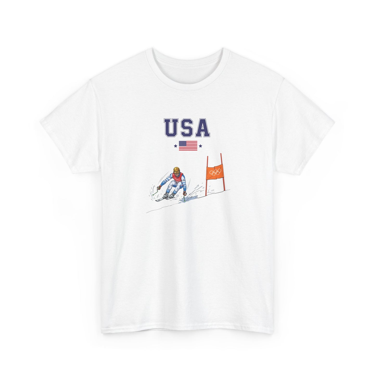 Princess Grace  TEAM USA   Unisex Heavy Cotton Tee