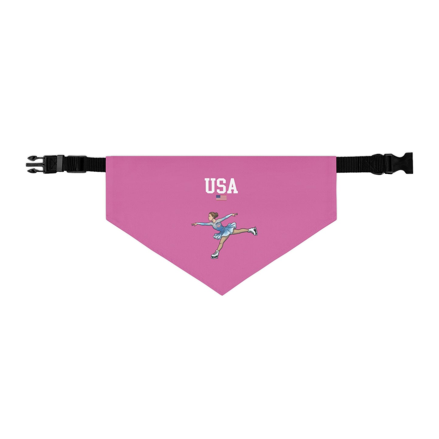 Princess Grace  TEAM USA  Pet Bandana Collar