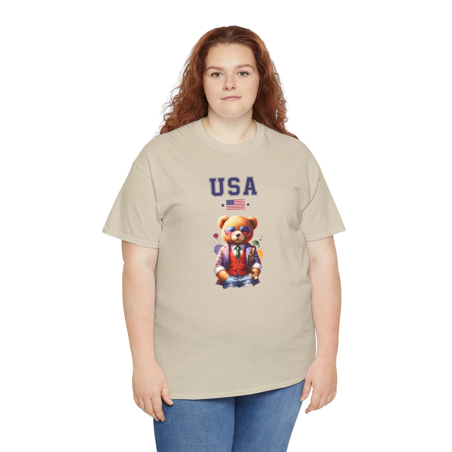 Princess Grace  TEAM USA  Unisex Heavy Cotton Tee