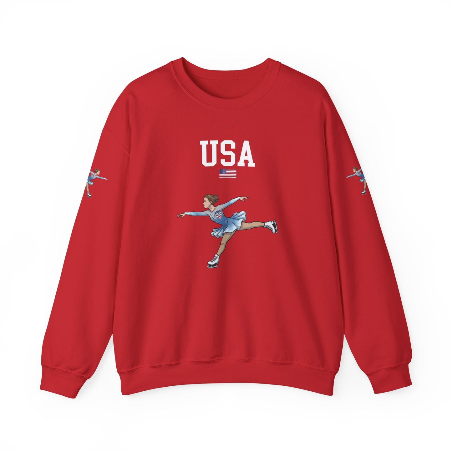 Princess Grace  TEAM USA   Unisex Heavy Blend Crewneck Sweatshirt