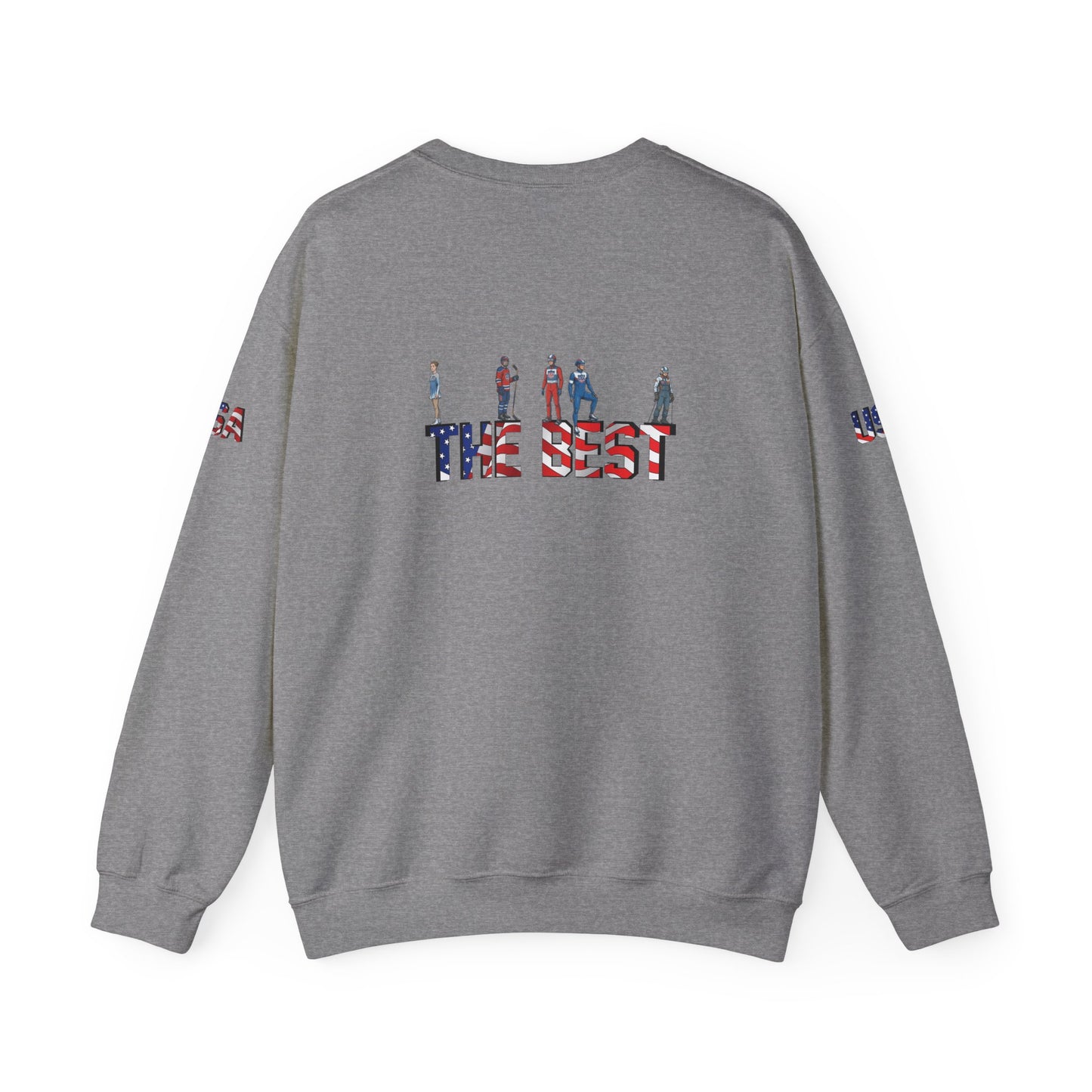 Princess Grace  TEAM USA  Unisex Heavy Blend  Crewneck Sweatshirt