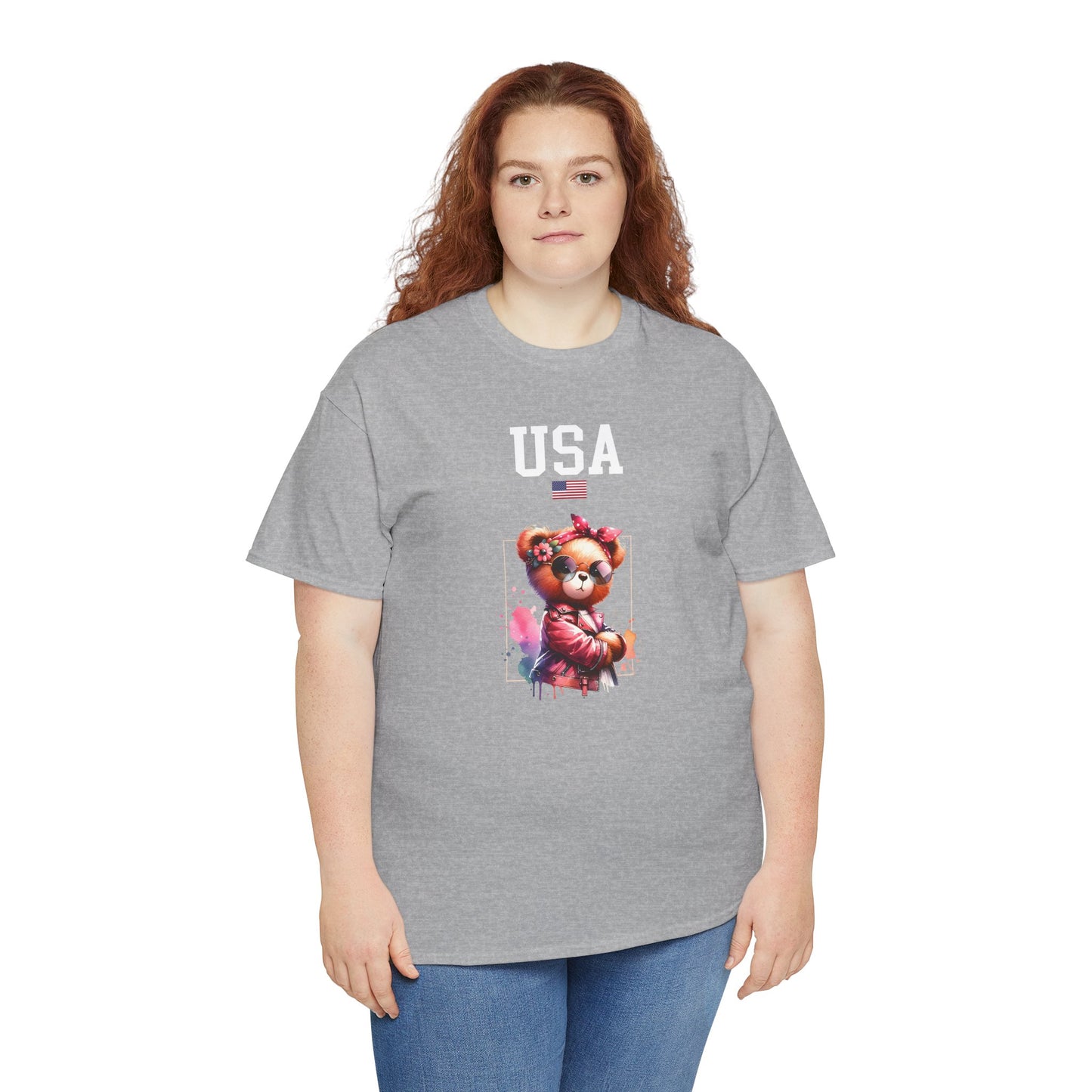 Princess Grace  TEAM USA  Unisex Heavy Cotton Tee