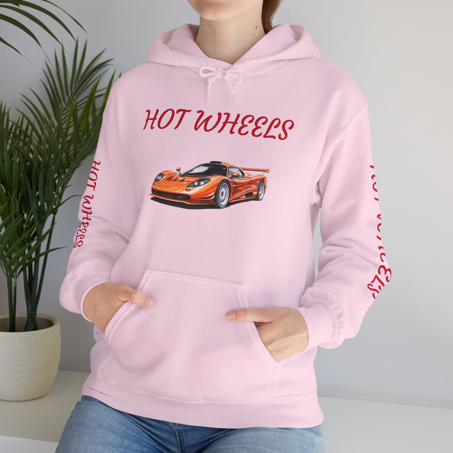 Princess Grace  Hot Wheels Unisex Heavy Blend Hooded Sweatshirt Vintage Car Design