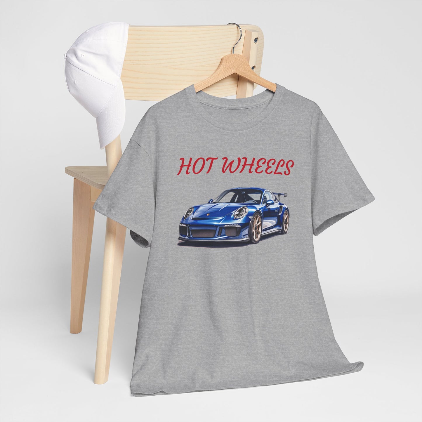 Princess Grace  Cool Hot Wheels Unisex Heavy Cotton Tee Perfect Gift for Car Lovers