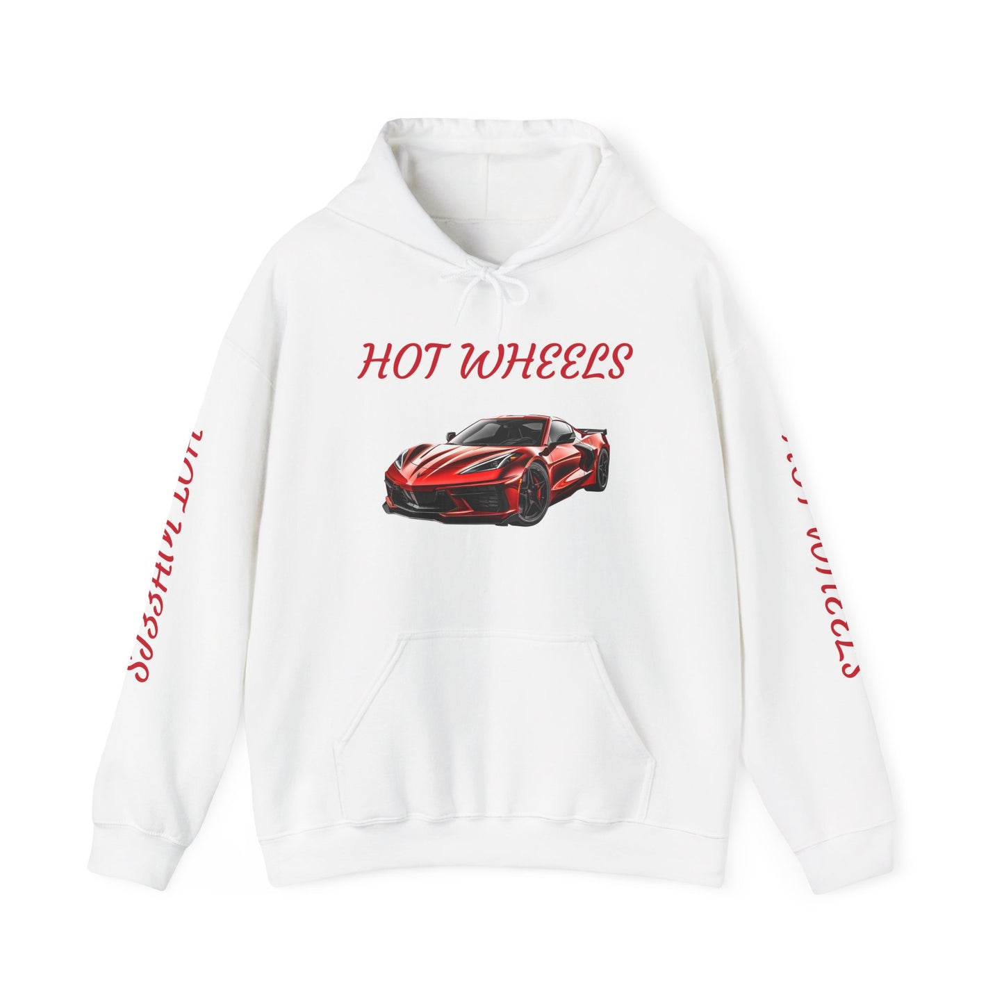 Princess Grace  Hot Wheels Unisex Hooded Sweatshirt Stylish Car Graphic Sweatshirt for Car Enthusiasts