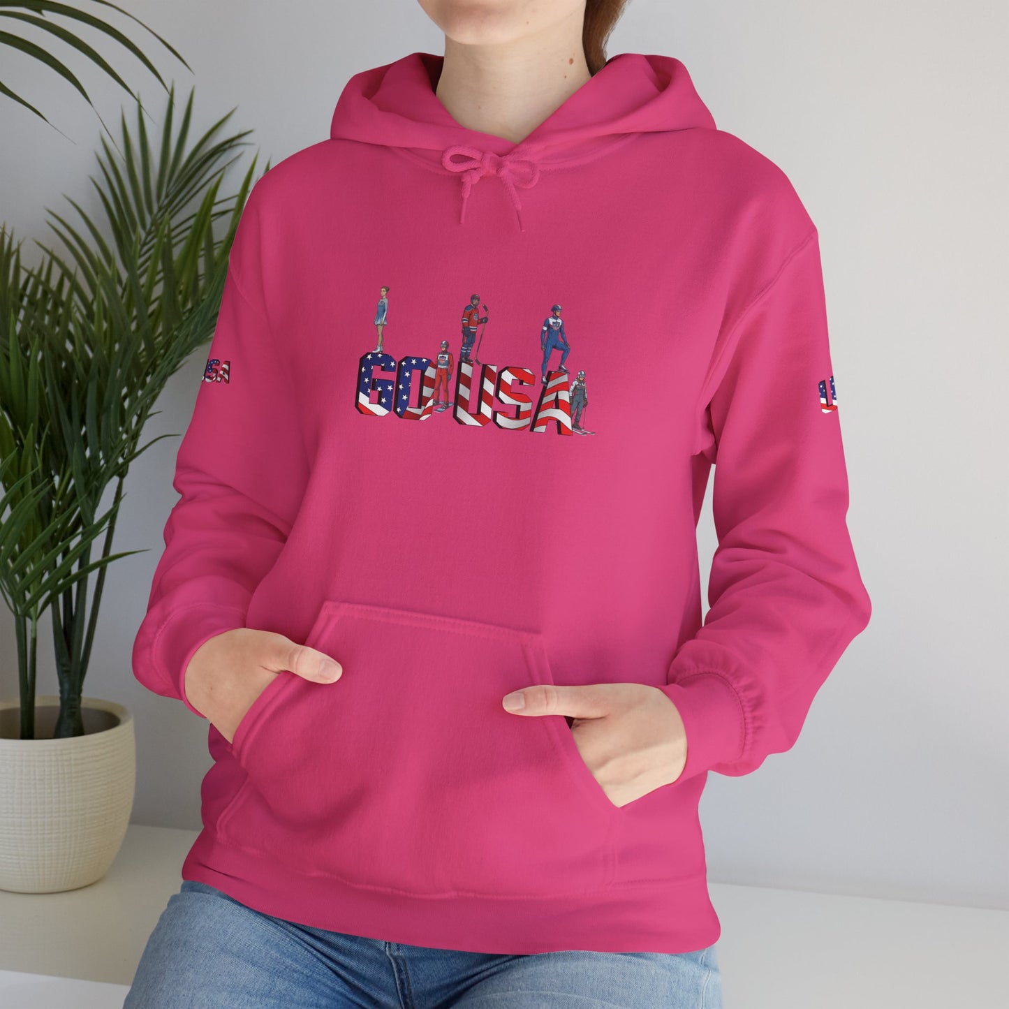 Princess Grace  TEAM USA  Unisex Heavy Blend  Hooded Sweatshirt