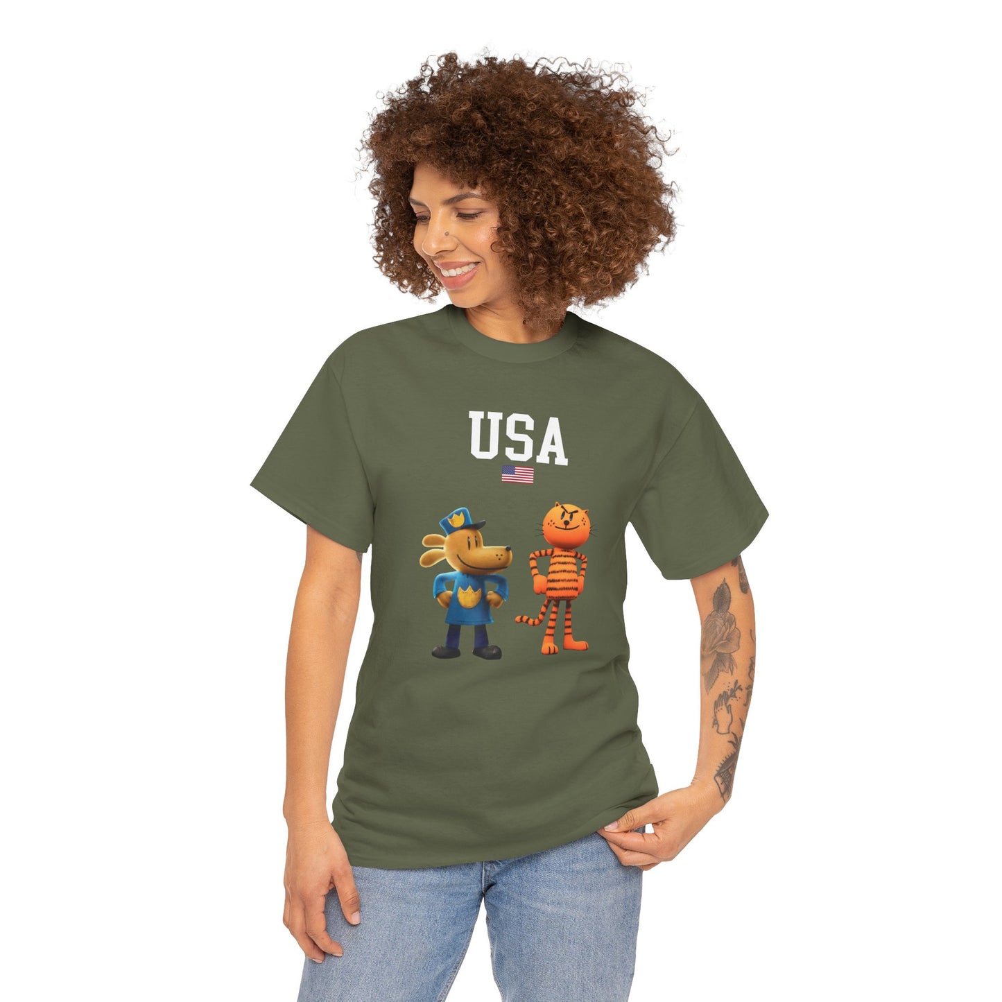 Princess Grace  TEAM USA  Unisex Heavy Cotton Tee