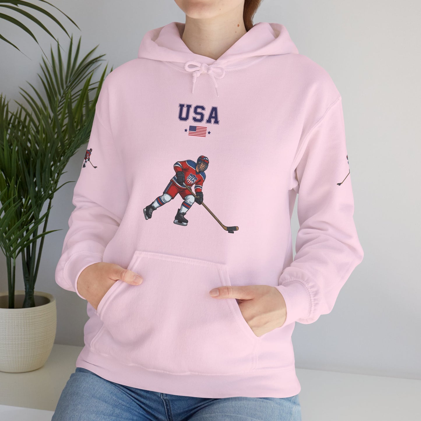 Princess Grace  TEAM USA  Unisex Heavy Blend Hooded Sweatshirt