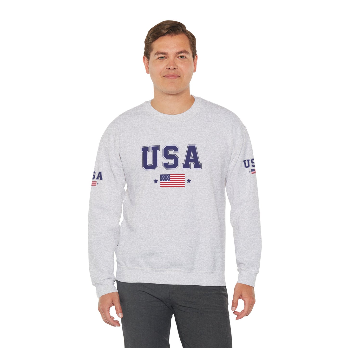 Princess Grace TEAM USA  Unisex Heavy Blend Crewneck Sweatshirt