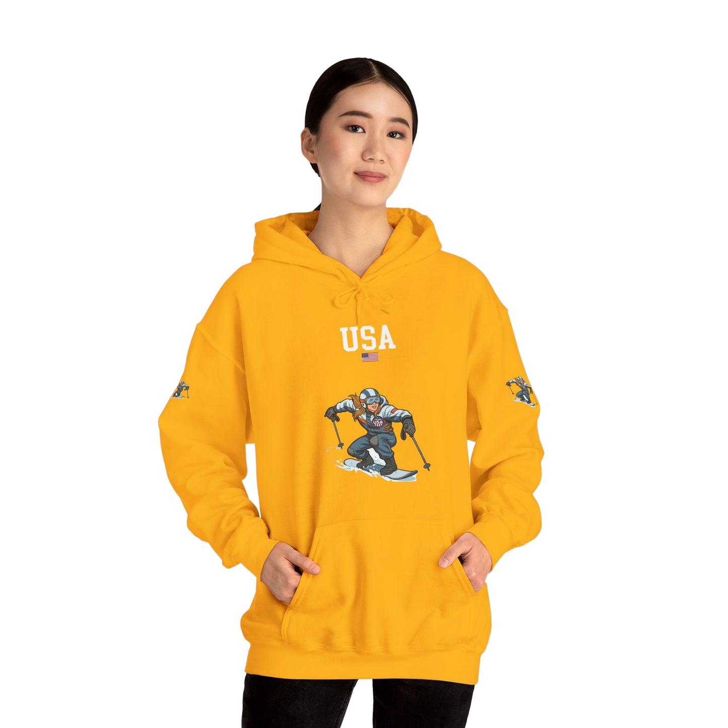 Princess Grace  TEAM USA  Unisex Heavy Blend Hooded Sweatshirt