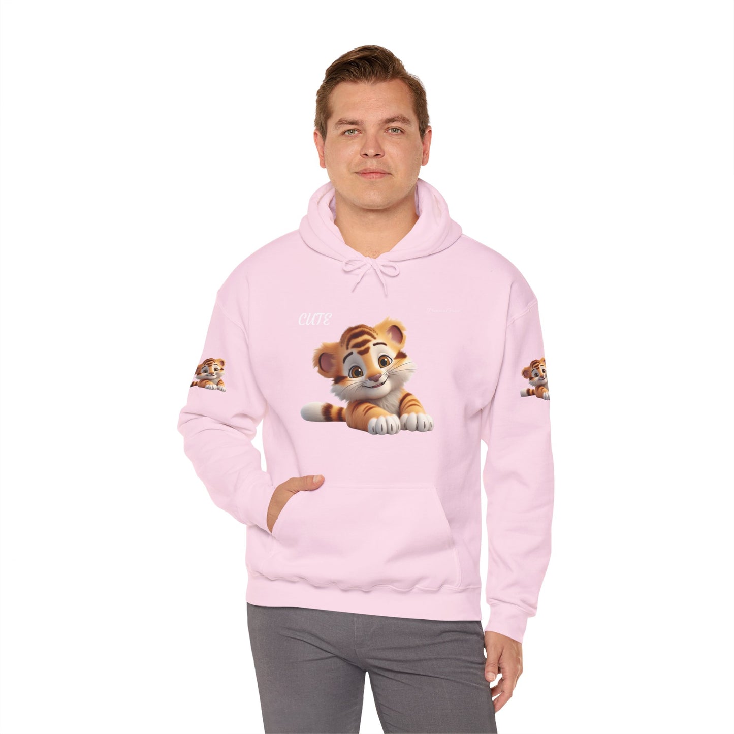 Princess Grace  CUTE Pink  Unisex Heavy Blend Hooded Sweatshirt