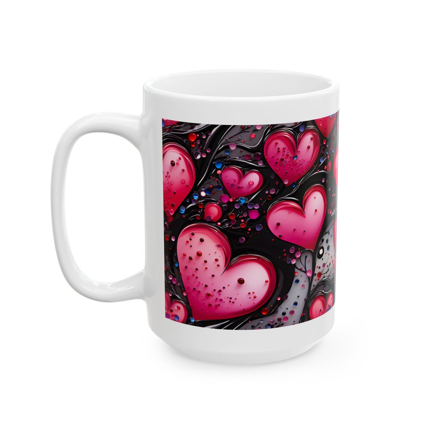 Princess Grace  Heartfelt Love Ceramic Mug  Perfect Gift for Valentine's Day & Romantic Moments