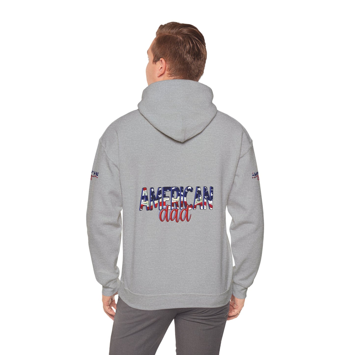Princess Grace  Patriotic American Dad Hooded Sweatshirt