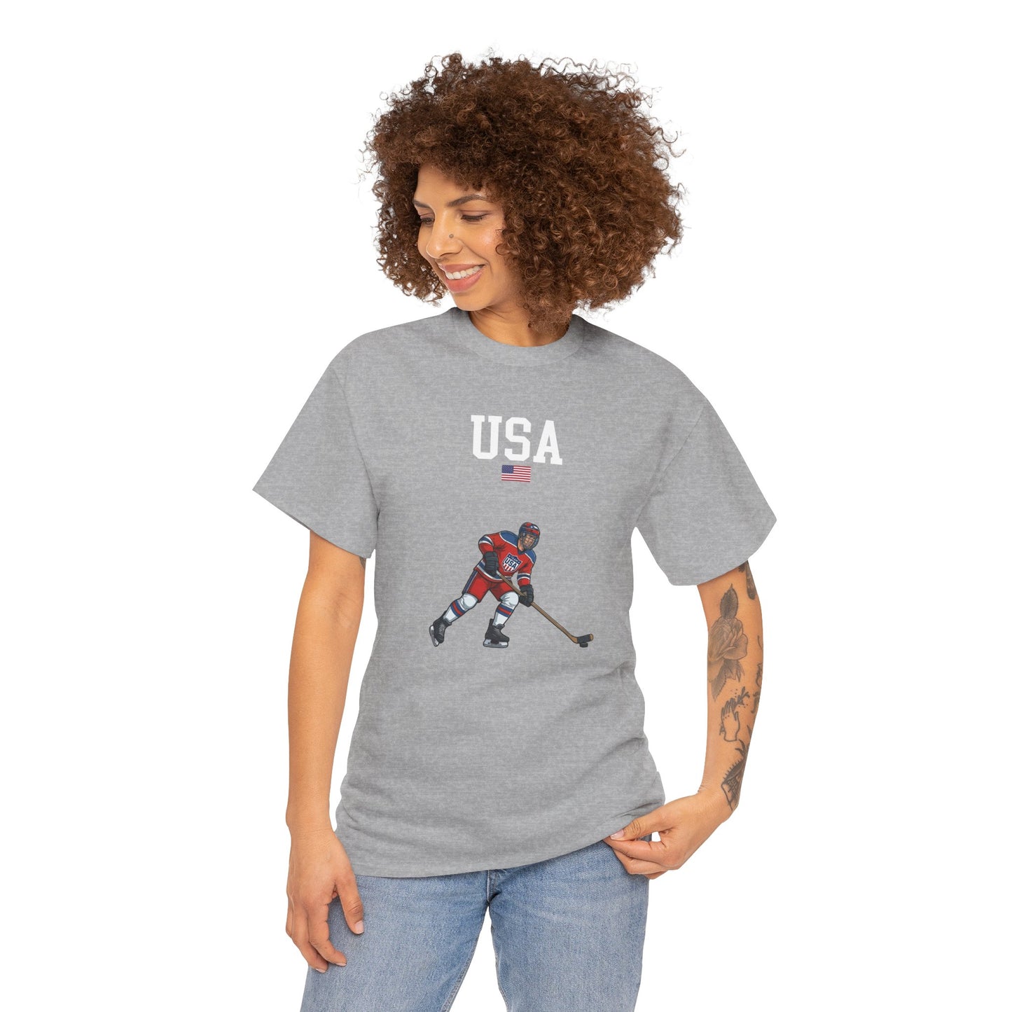 Princess Grace  TEAM USA  Unisex Heavy Cotton Tee