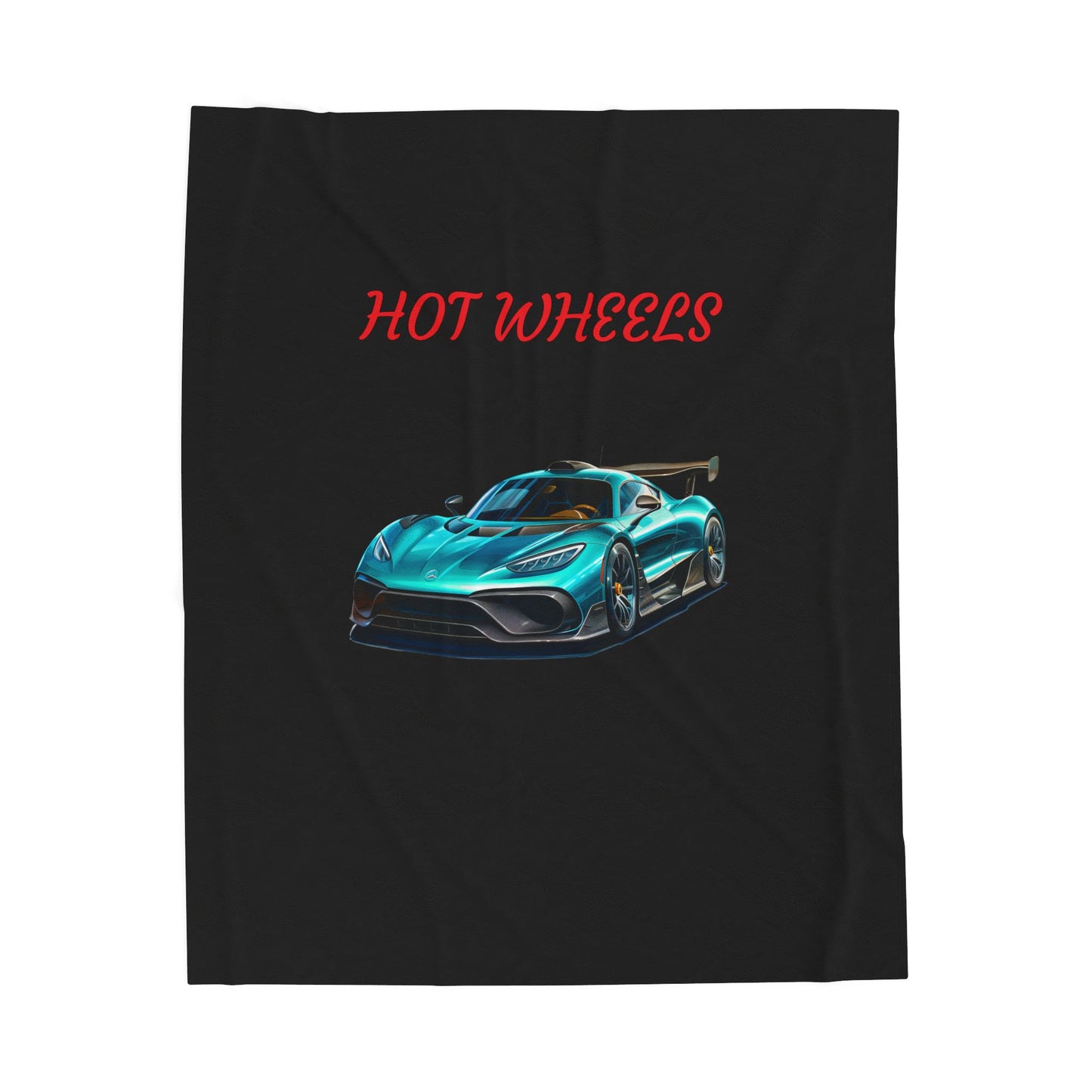 Princess Grace  Hot Wheels Velveteen Plush Blanket Cozy Car  Themed Throw for Kids & Car Enthusiasts