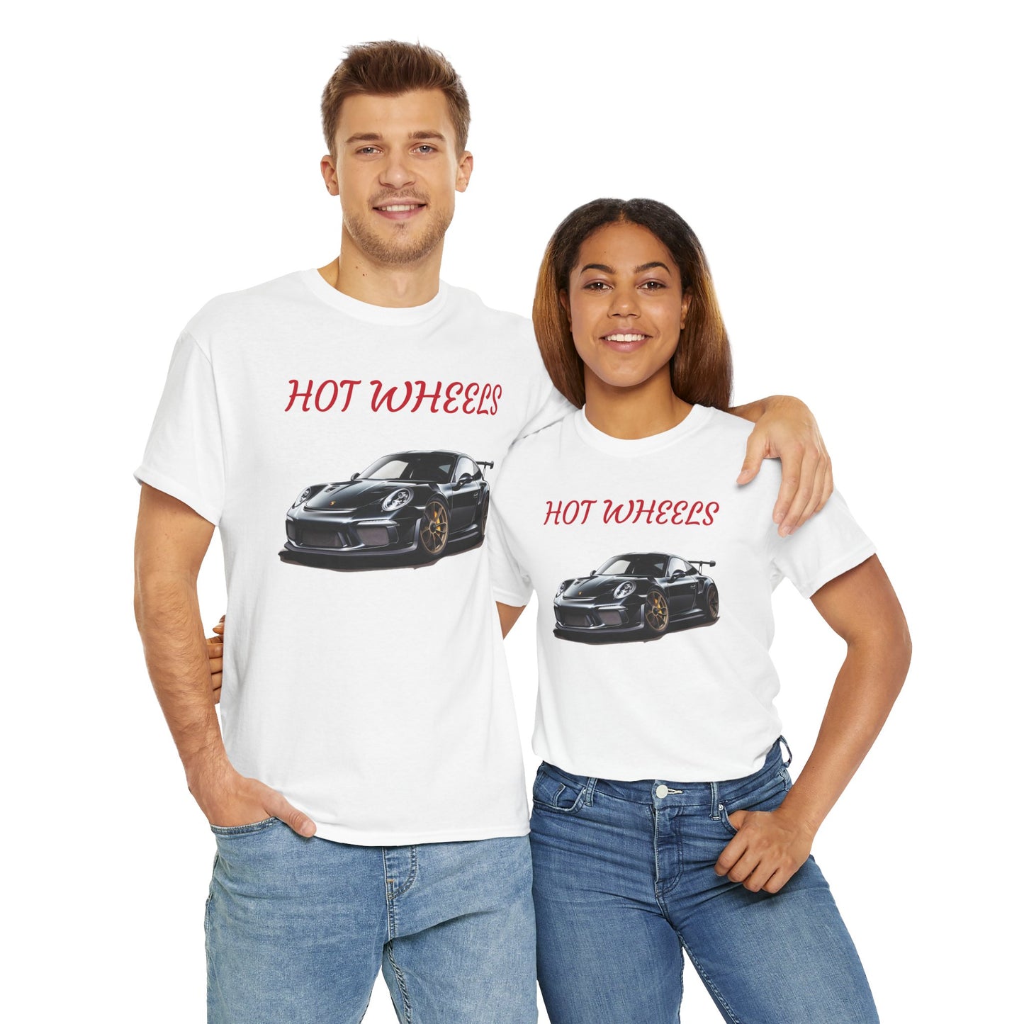 Princess Grace  Hot Wheels Unisex Heavy Cotton Tee Perfect for Car Enthusiasts